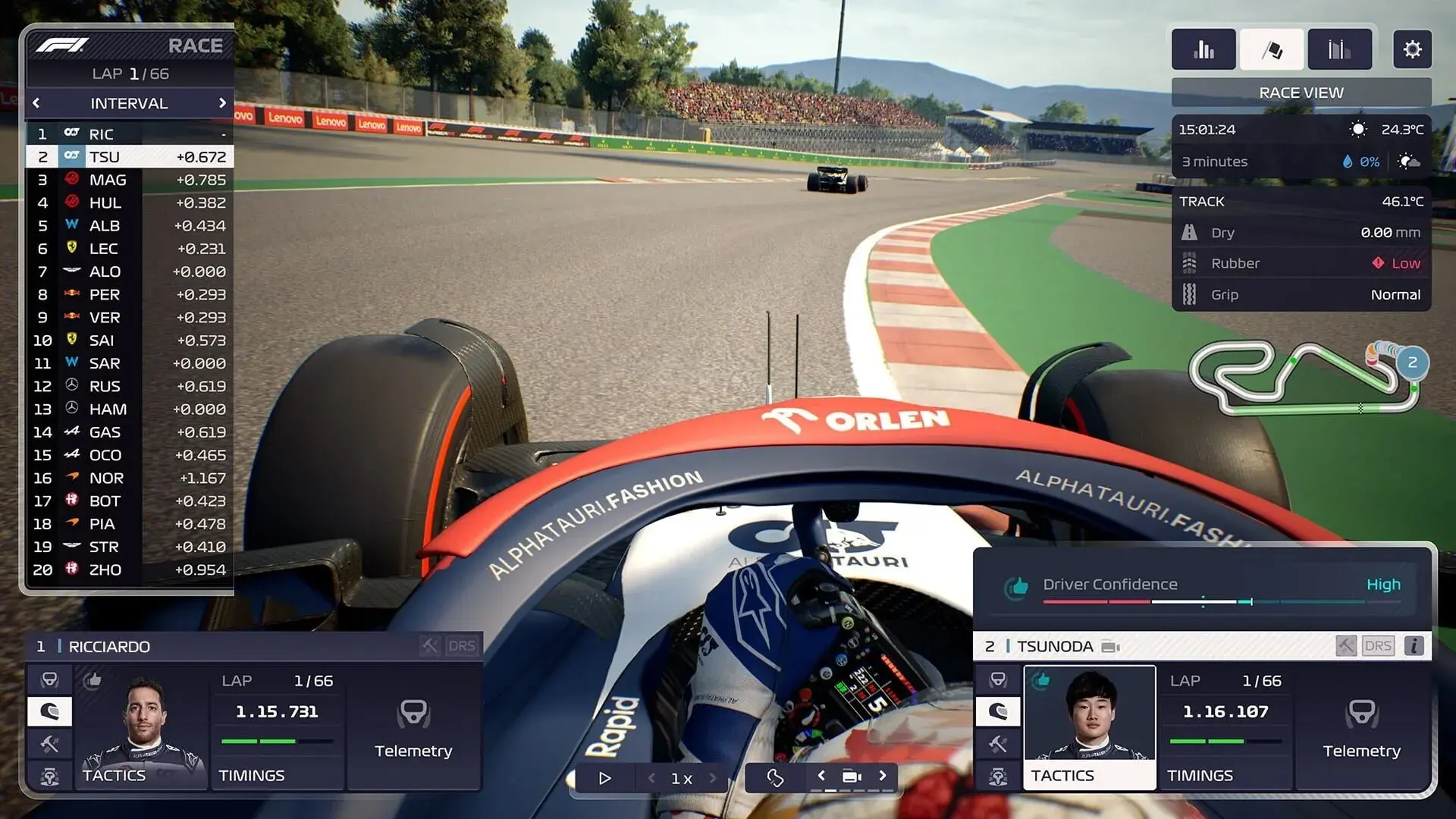 F1 Manager 2023: Deluxe Edition - akcja w grze