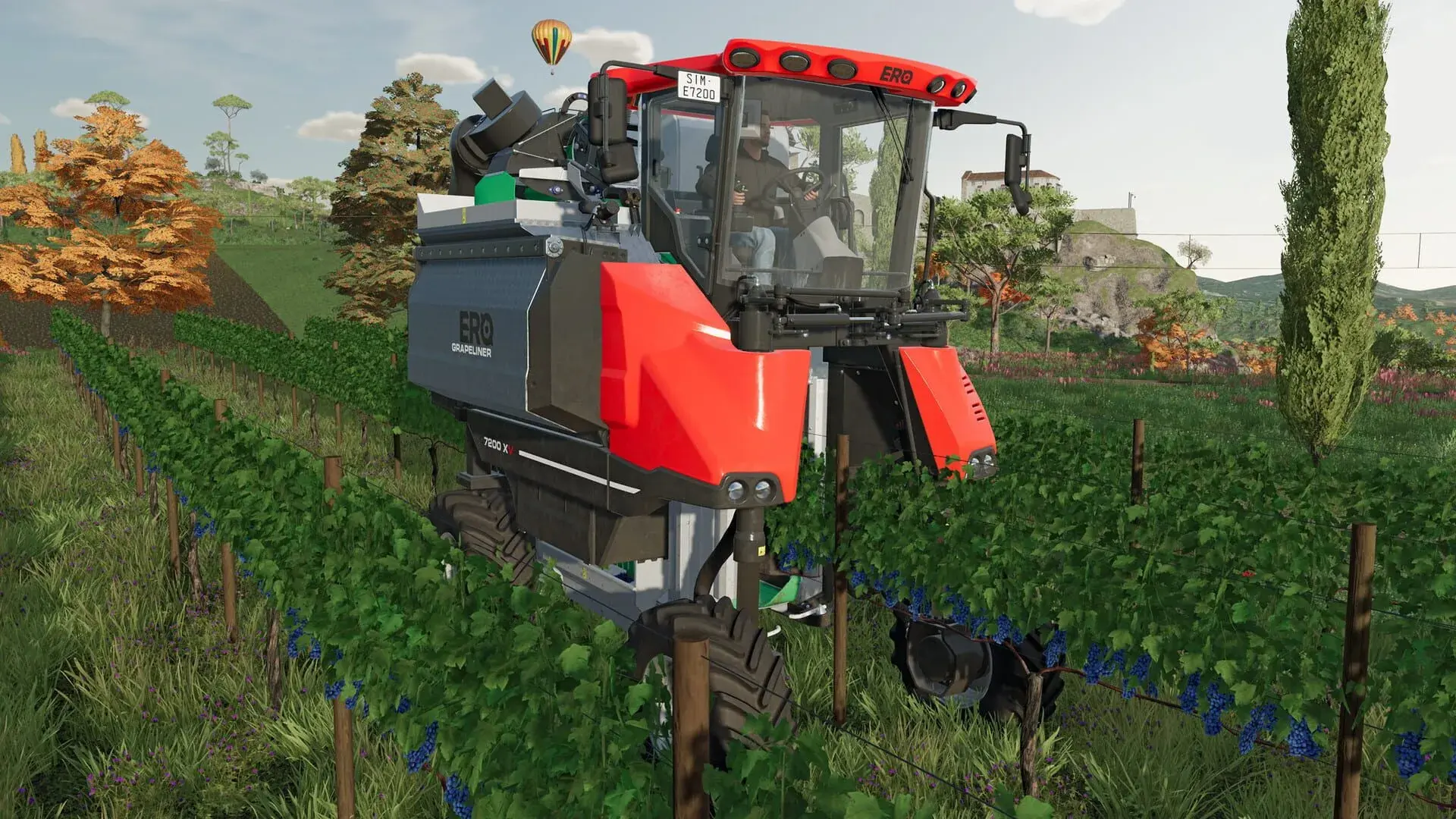Farming Simulator 22: ERO Grapeliner Series 7000 - świat gry, lokacja