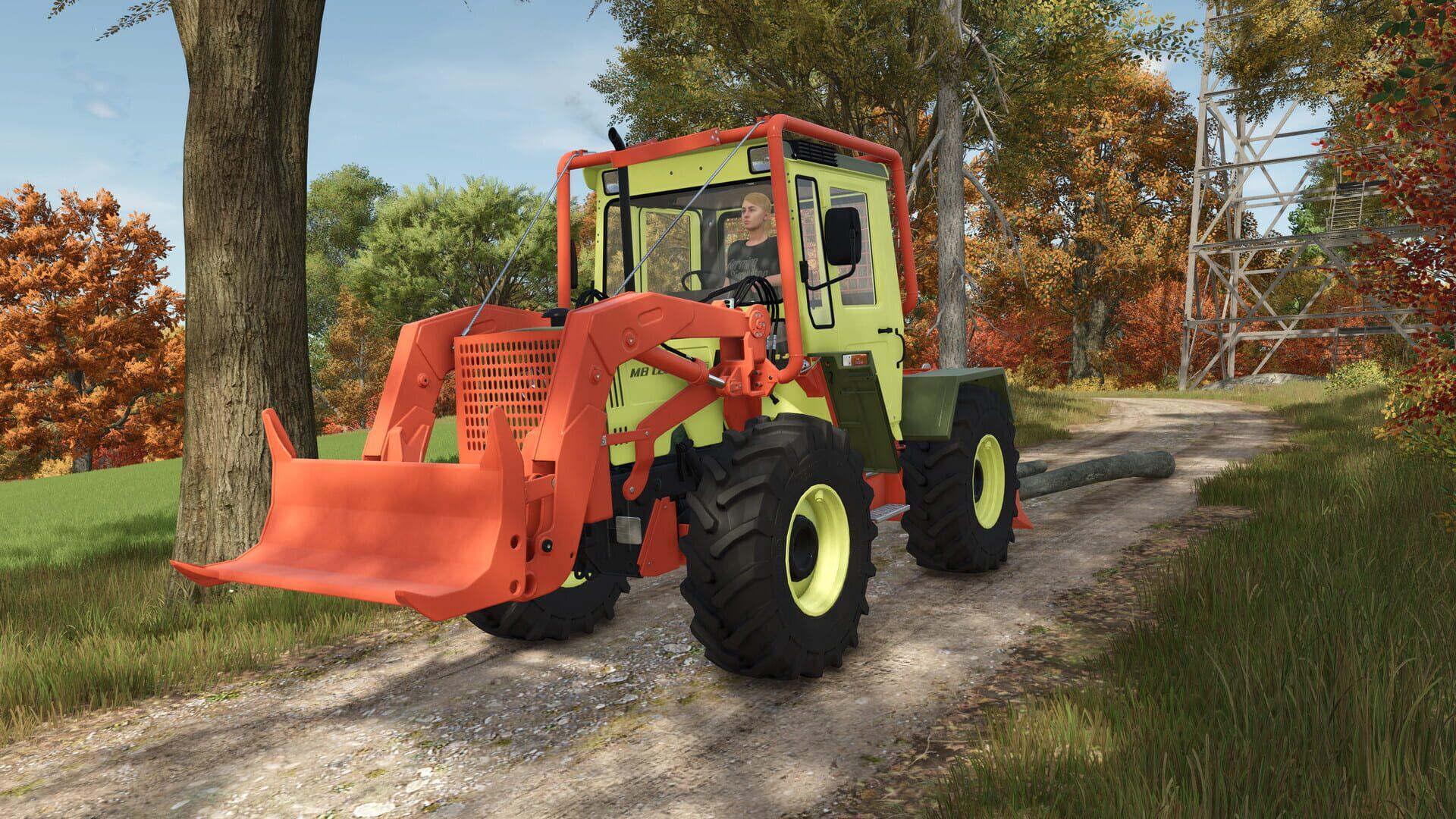 Farming Simulator 25: Mercedes-Benz Trucks Pack - akcja w grze
