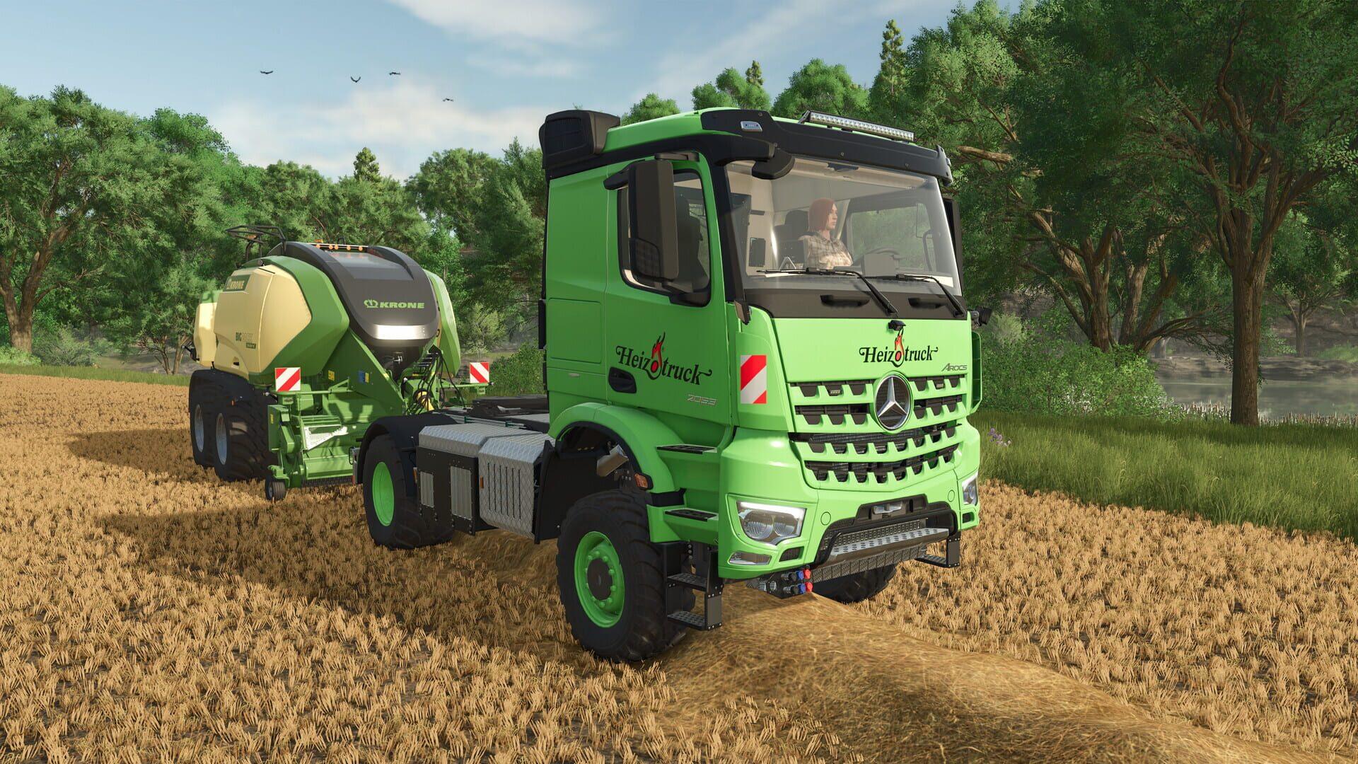 Farming Simulator 25: Mercedes-Benz Trucks Pack - obrazek z gry