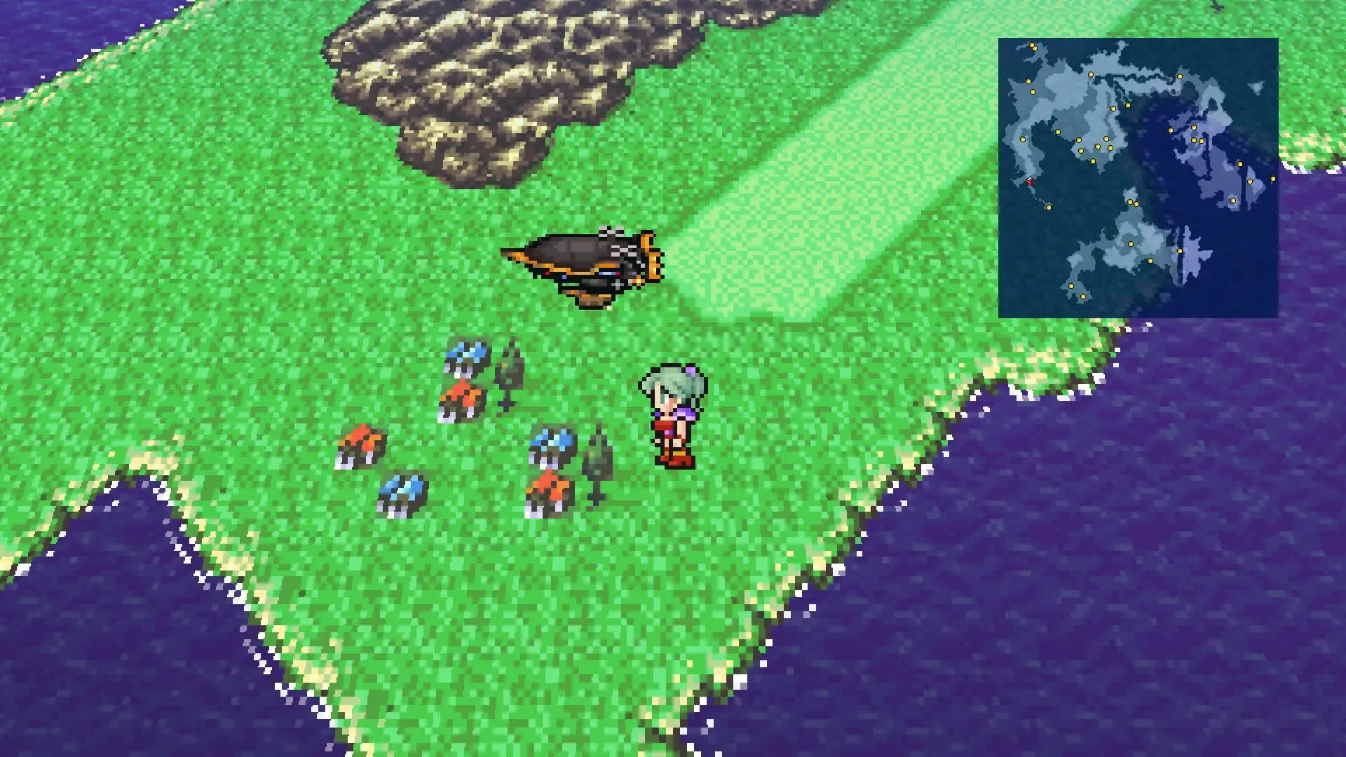 Final Fantasy VI - główny screenshot z gry