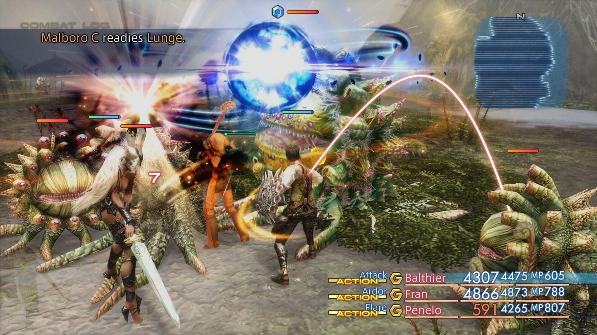 Final Fantasy XII: The Zodiac Age - akcja w grze