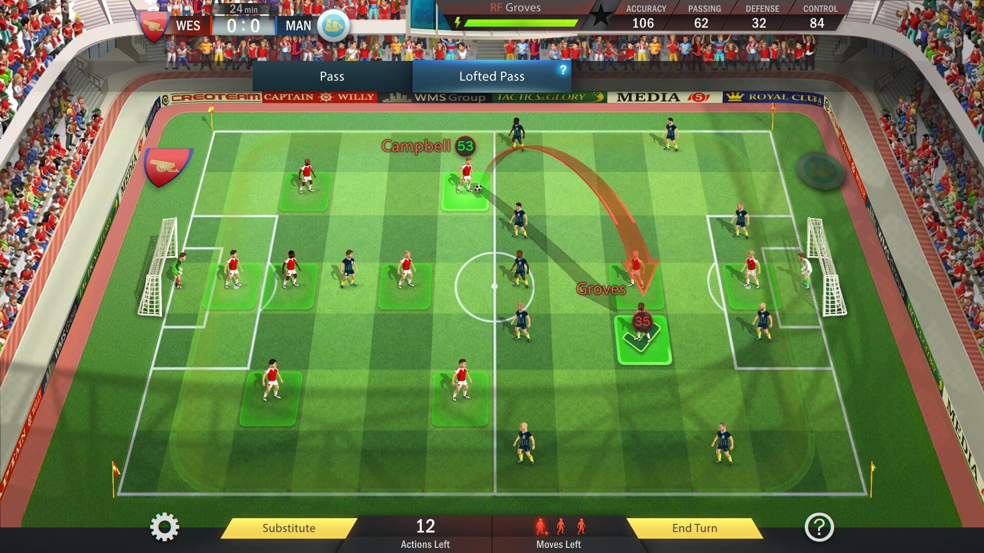 Football, Tactics & Glory - główny screenshot z gry