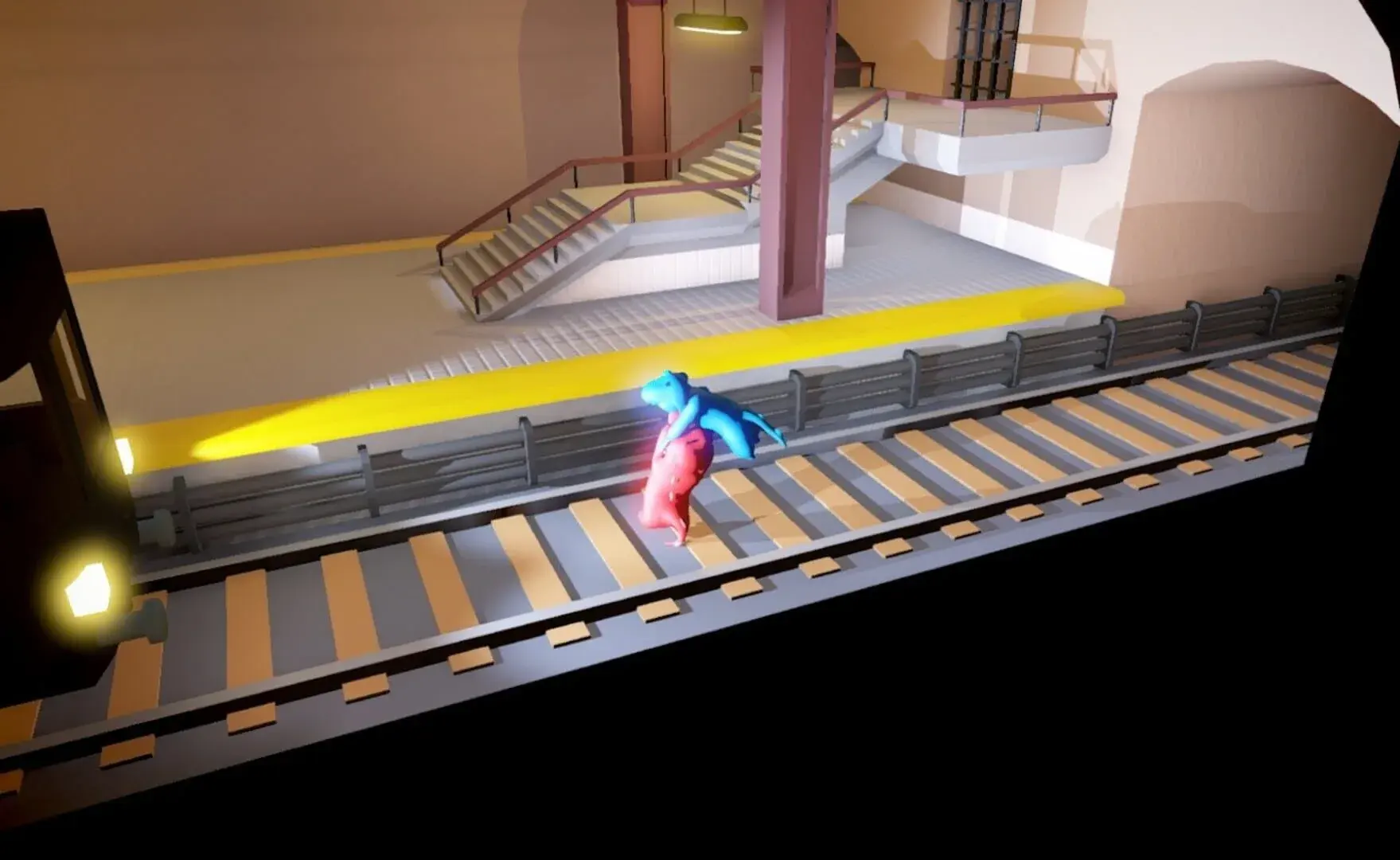 Gang Beasts - świat gry, lokacja