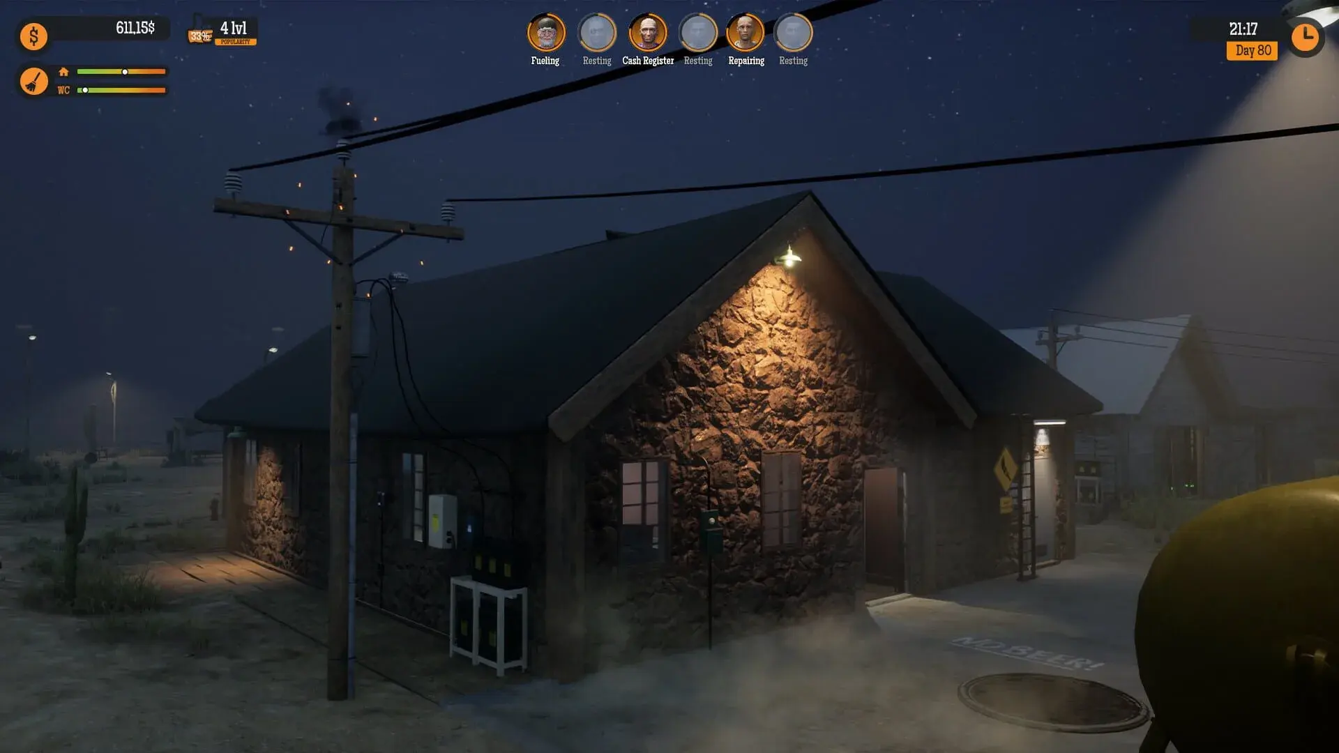 Gas Station Simulator: Can Touch This - akcja w grze