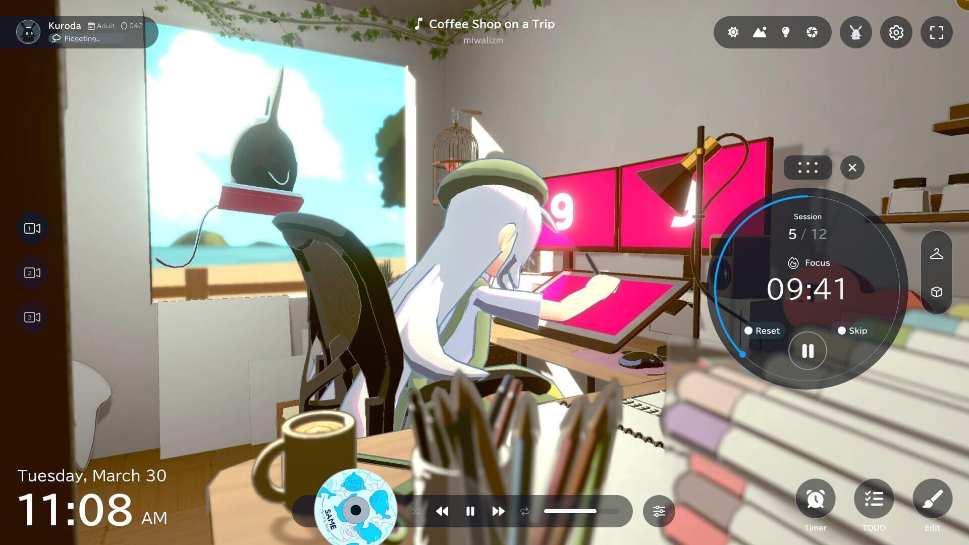 Gogh: Focus with Your Avatar - główny screenshot z gry