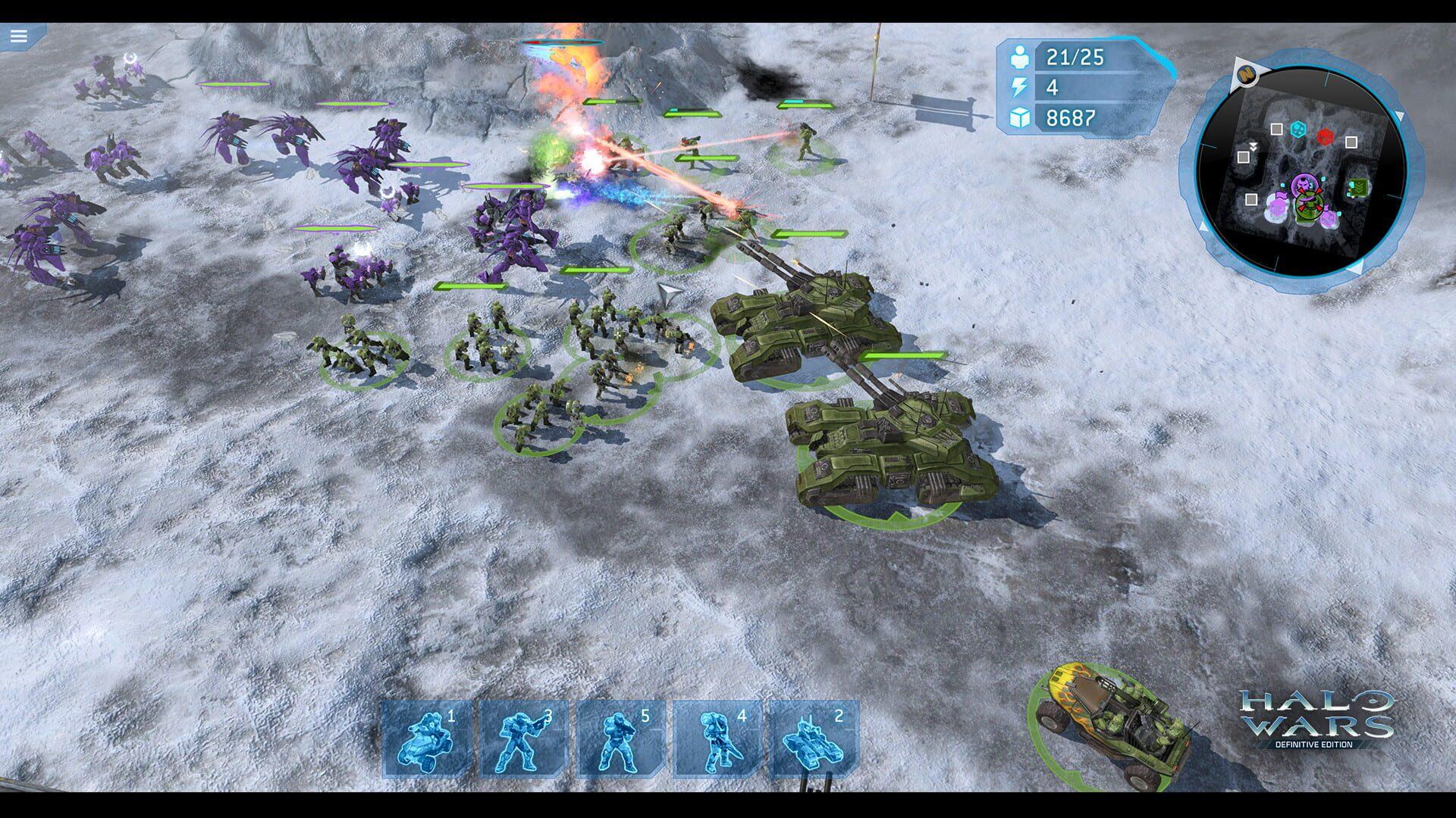 Halo Wars: Definitive Edition - akcja w grze