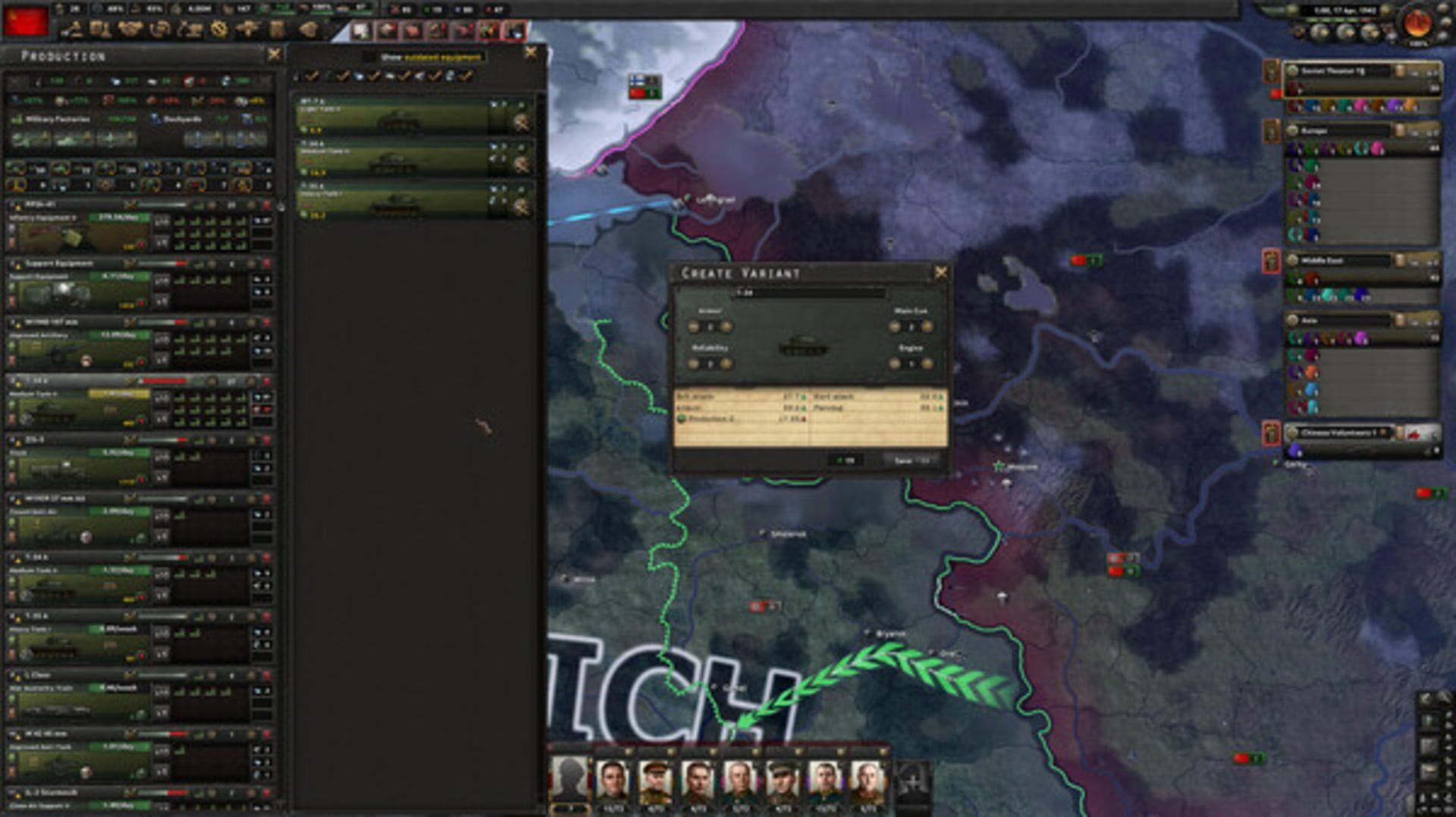 Hearts of Iron IV - obrazek z gry