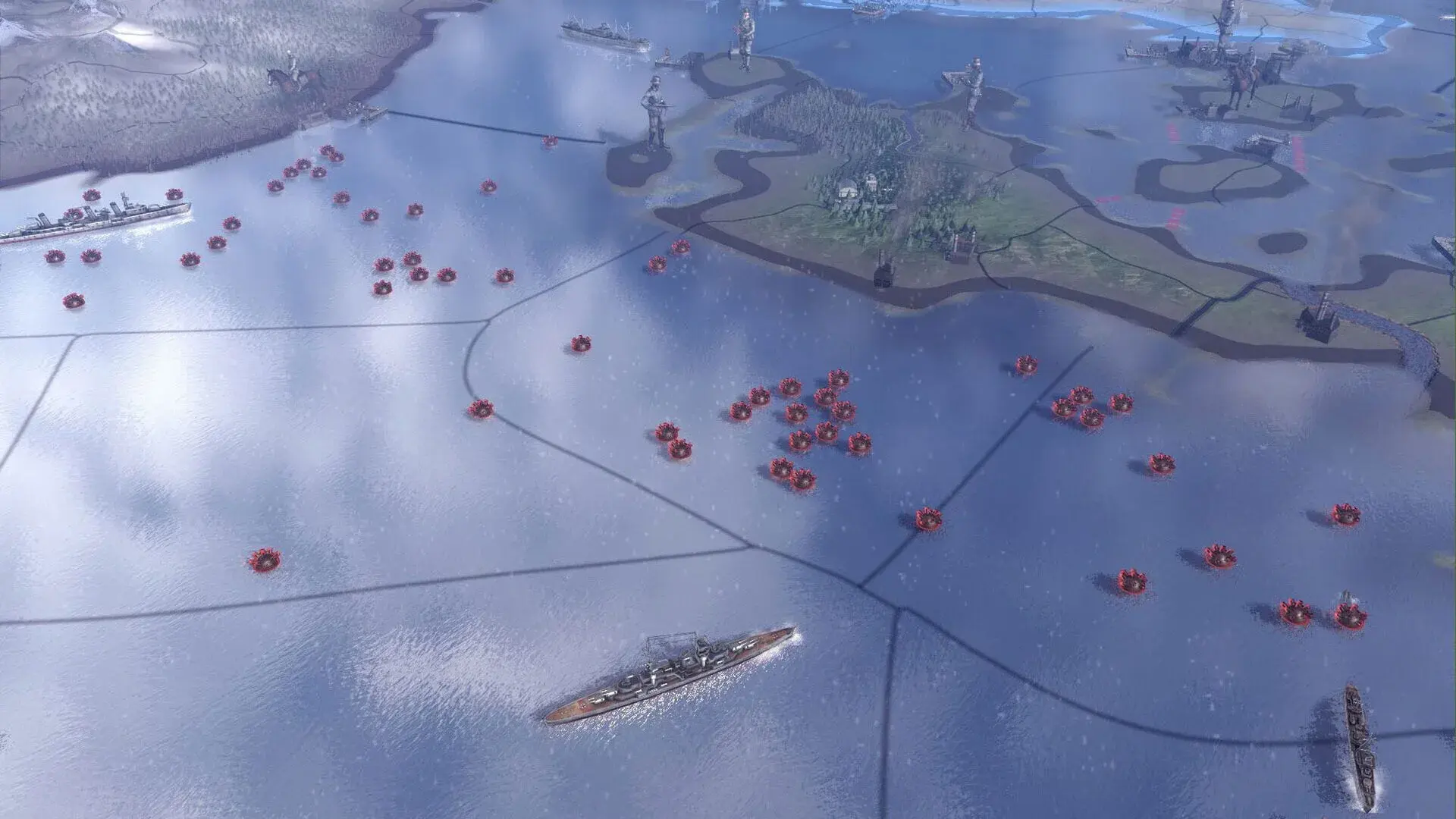 Hearts of Iron IV: Man the Guns - akcja w grze
