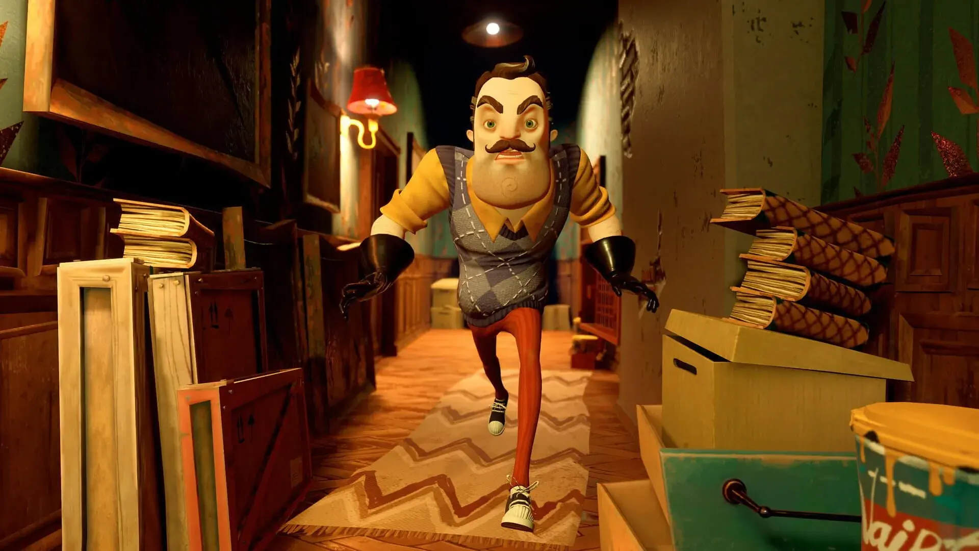 Hello Neighbor 2: Deluxe Edition - akcja w grze