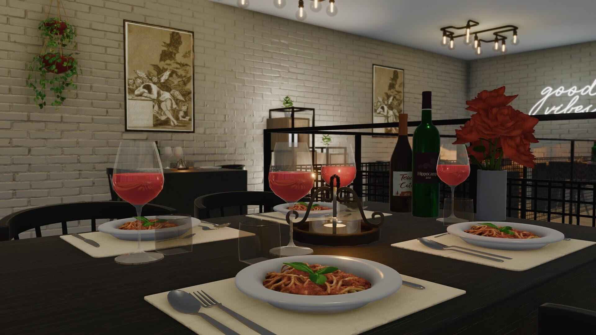 House Flipper: Dine Out - świat gry, lokacja