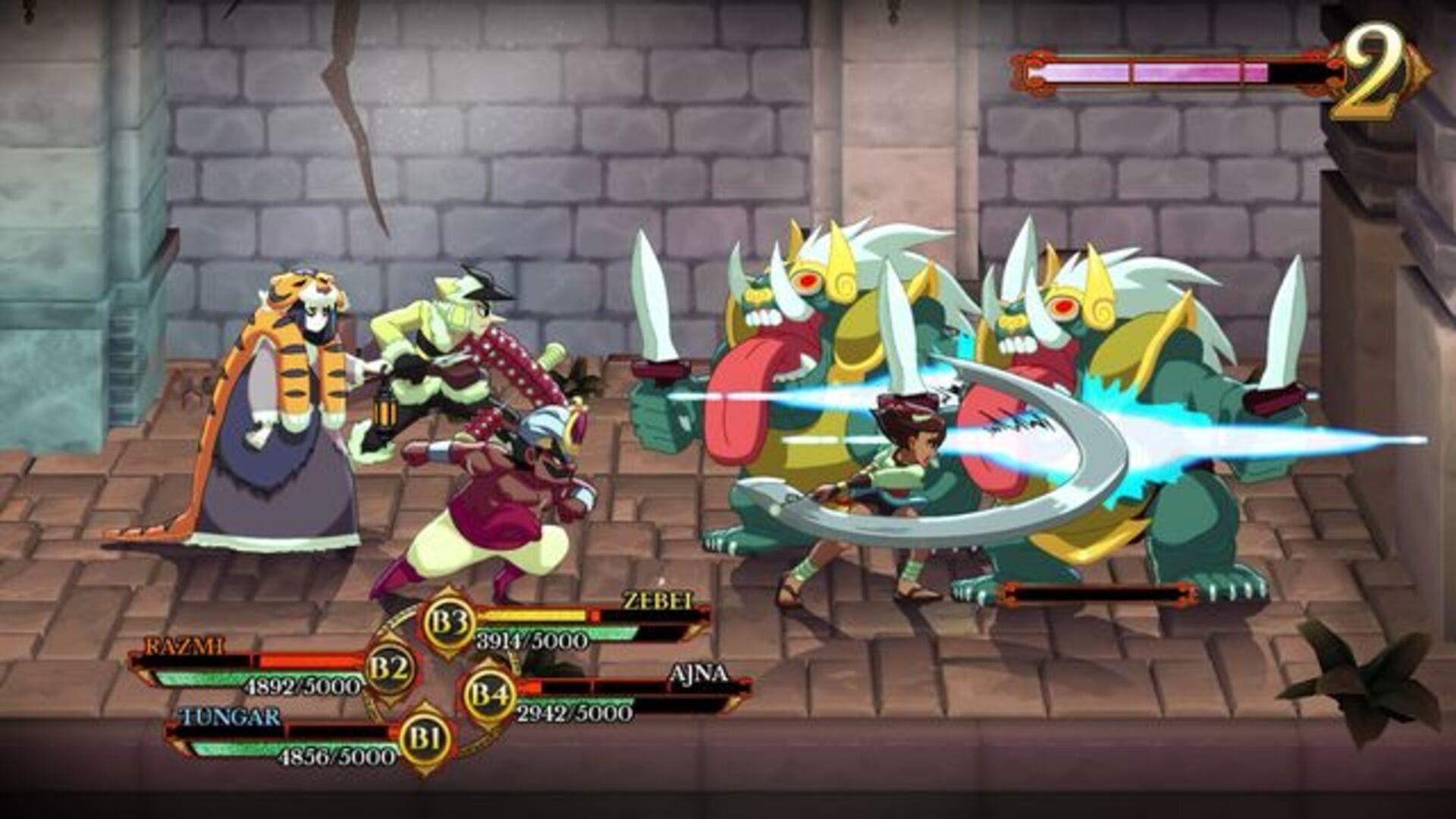 Indivisible - gameplay screenshot