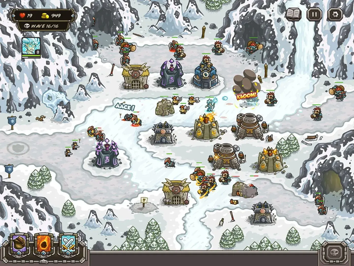 Kingdom Rush - świat gry, lokacja