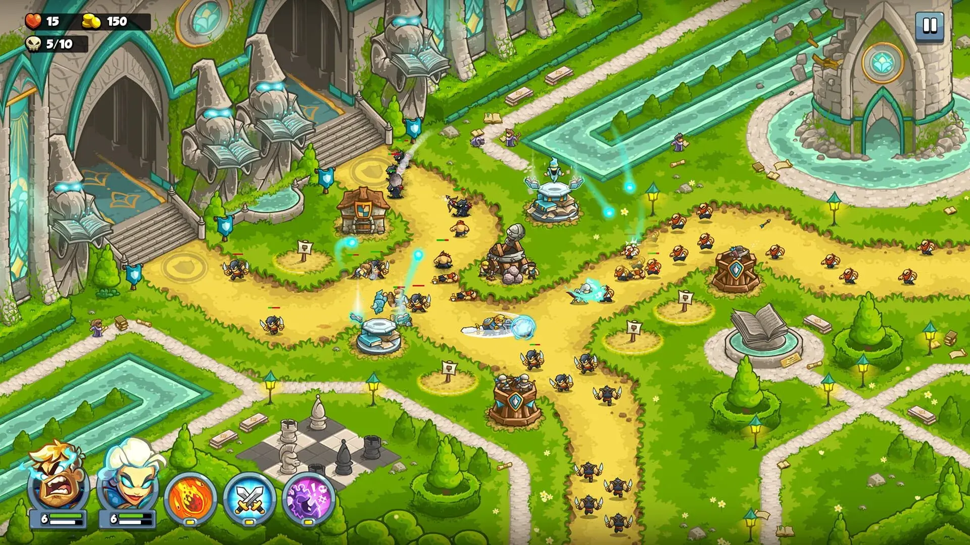 Kingdom Rush 6: Genesis TD - główny screenshot z gry