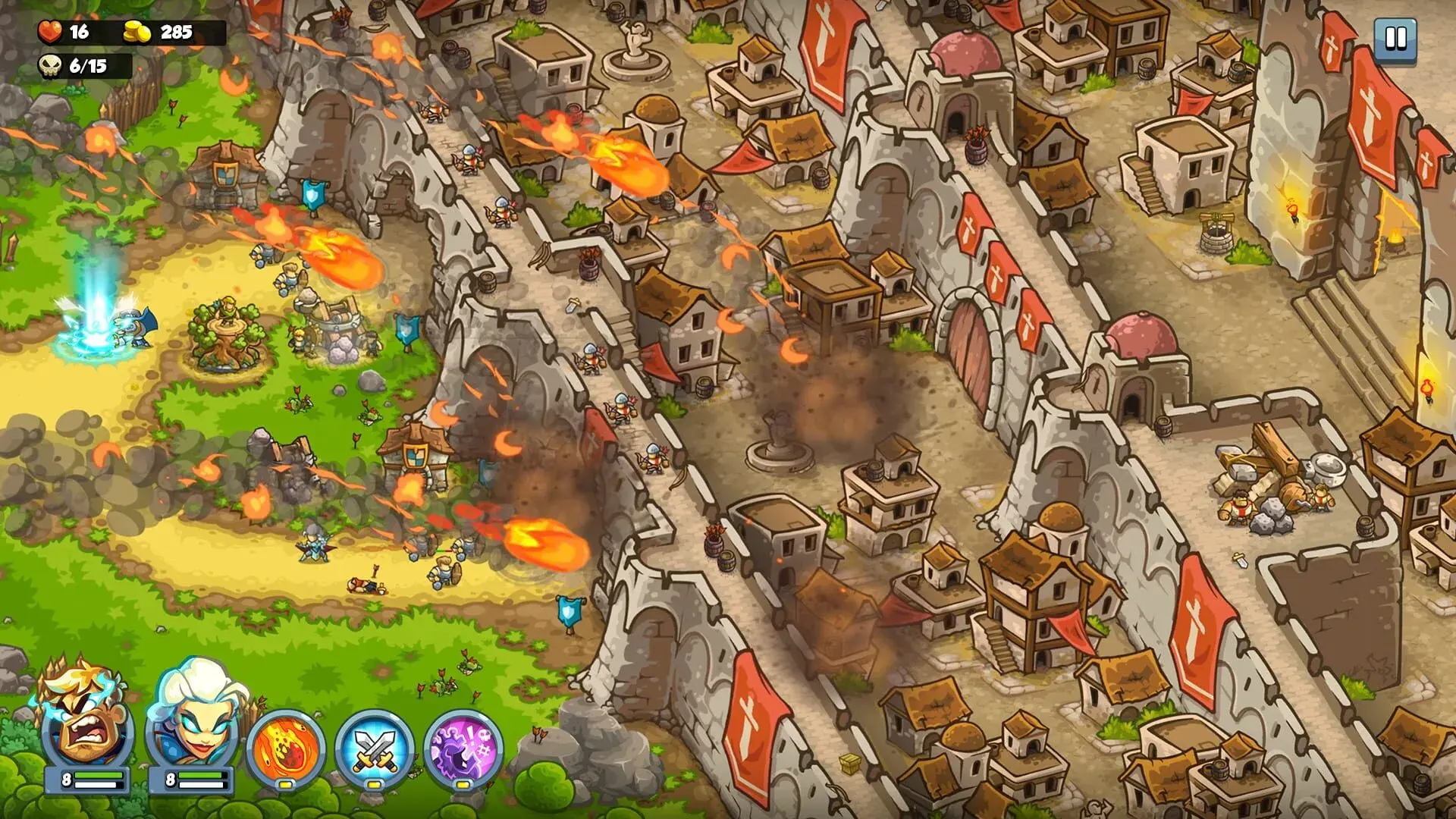Kingdom Rush 6: Genesis TD - gameplay screenshot