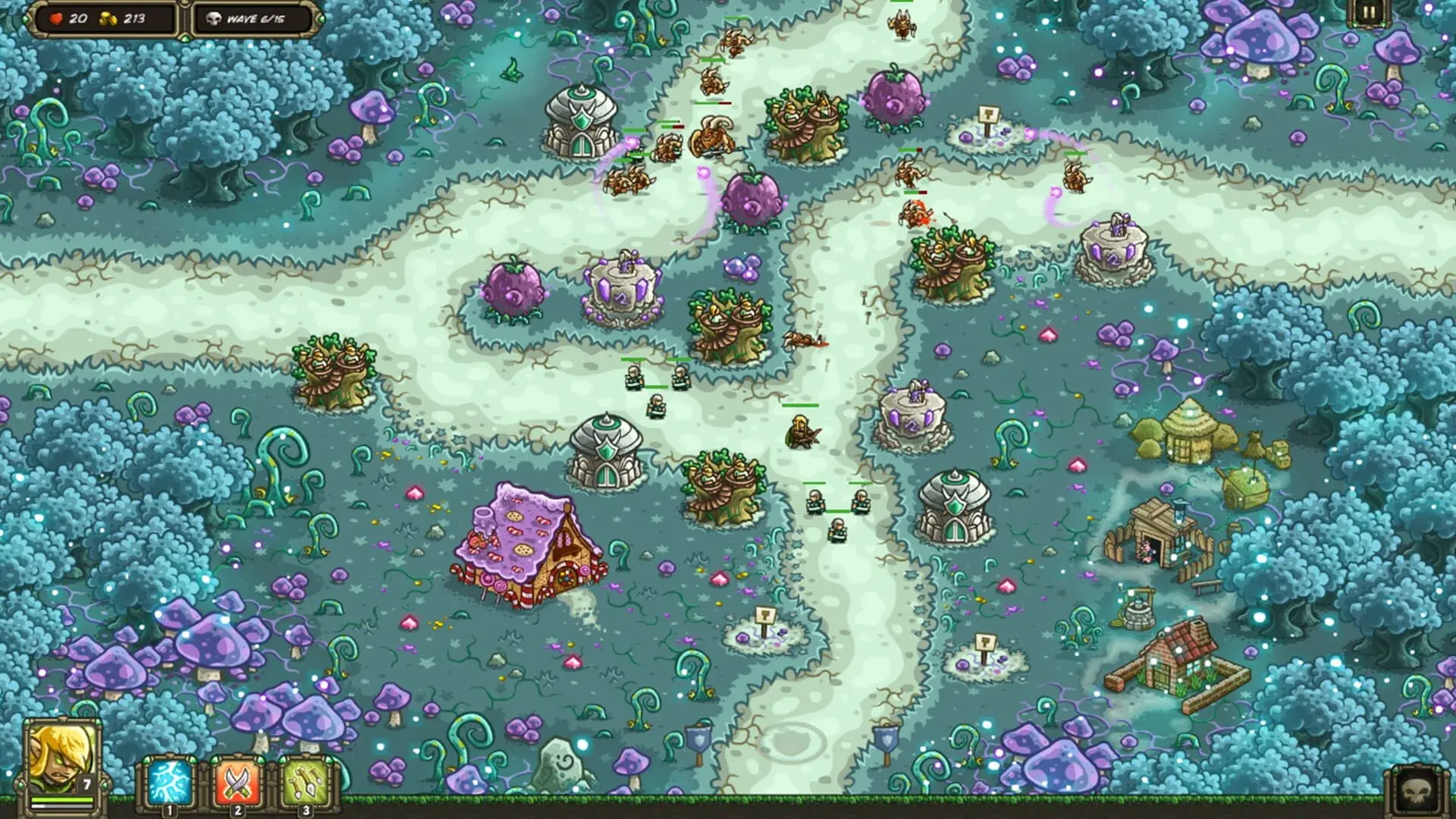Kingdom Rush Origins - główny screenshot z gry