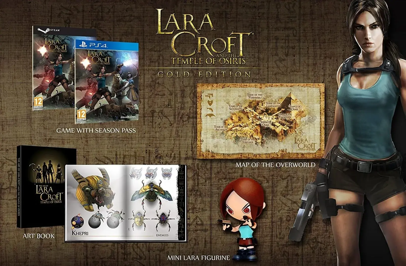 Lara Croft and the Temple of Osiris: Gold Edition - świat gry, lokacja