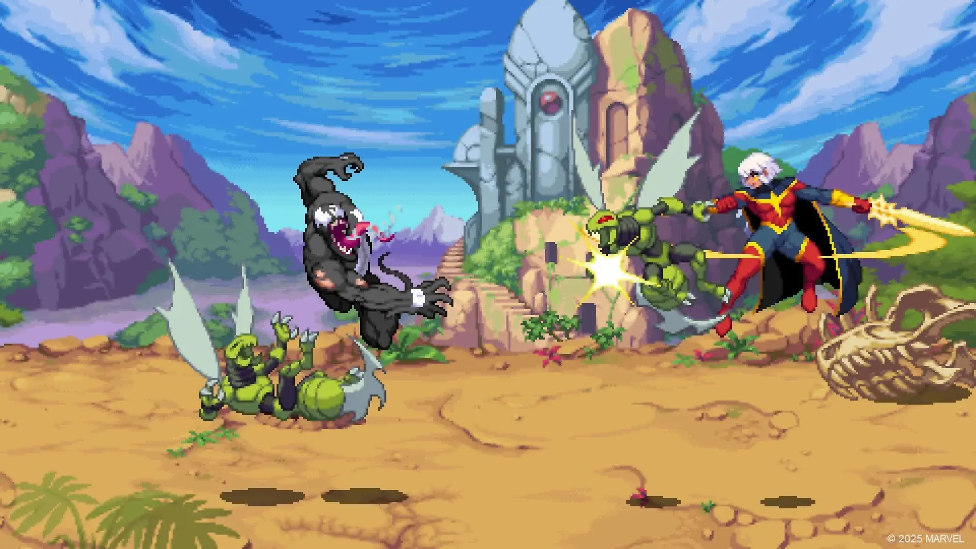 Marvel Cosmic Invasion - świat gry, lokacja