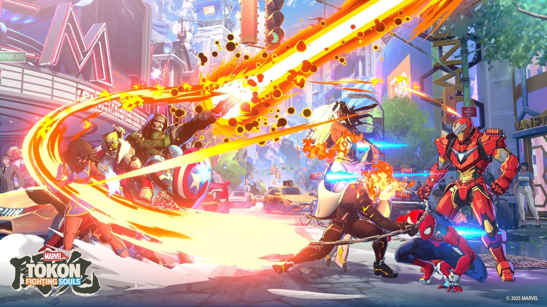 Marvel Tokon: Fighting Souls - główny screenshot z gry