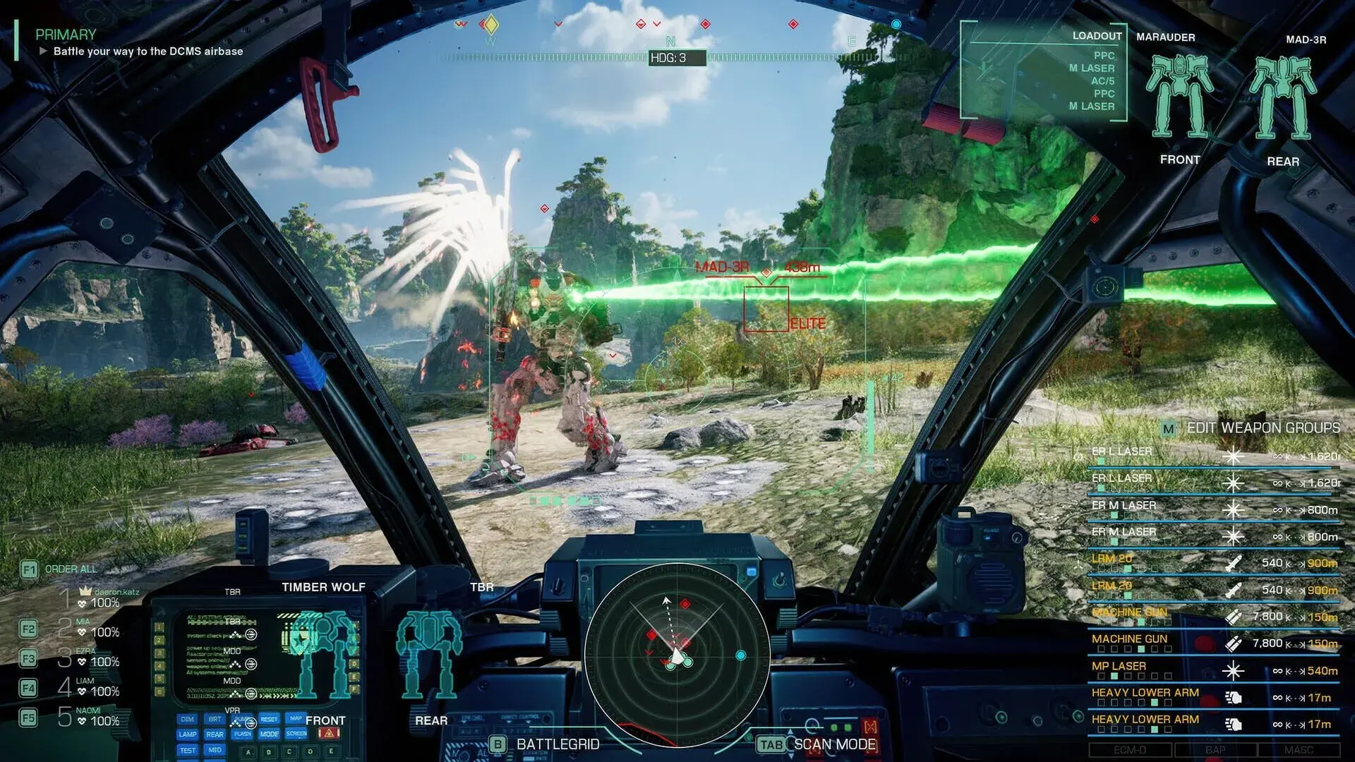 MechWarrior 5: Clans - obrazek z gry