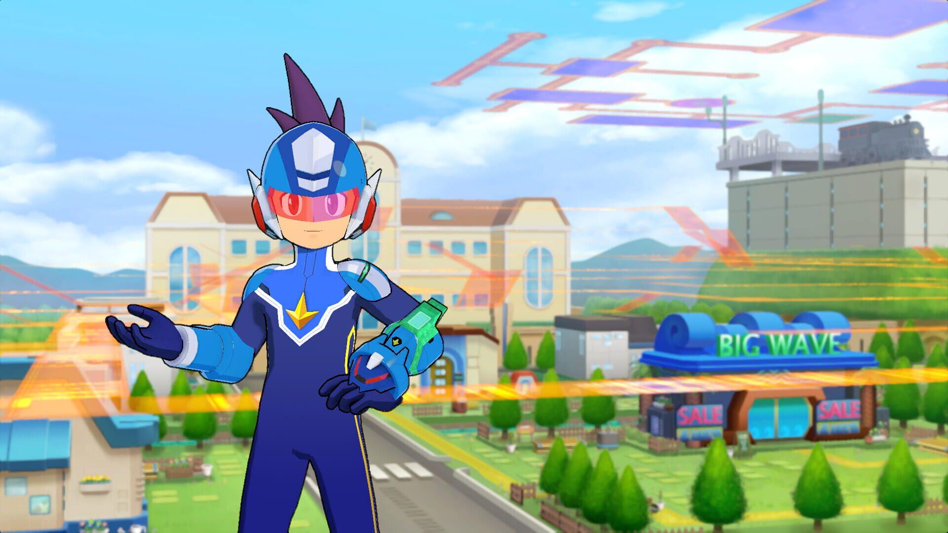 Mega Man Star Force Legacy Collection - główny screenshot z gry
