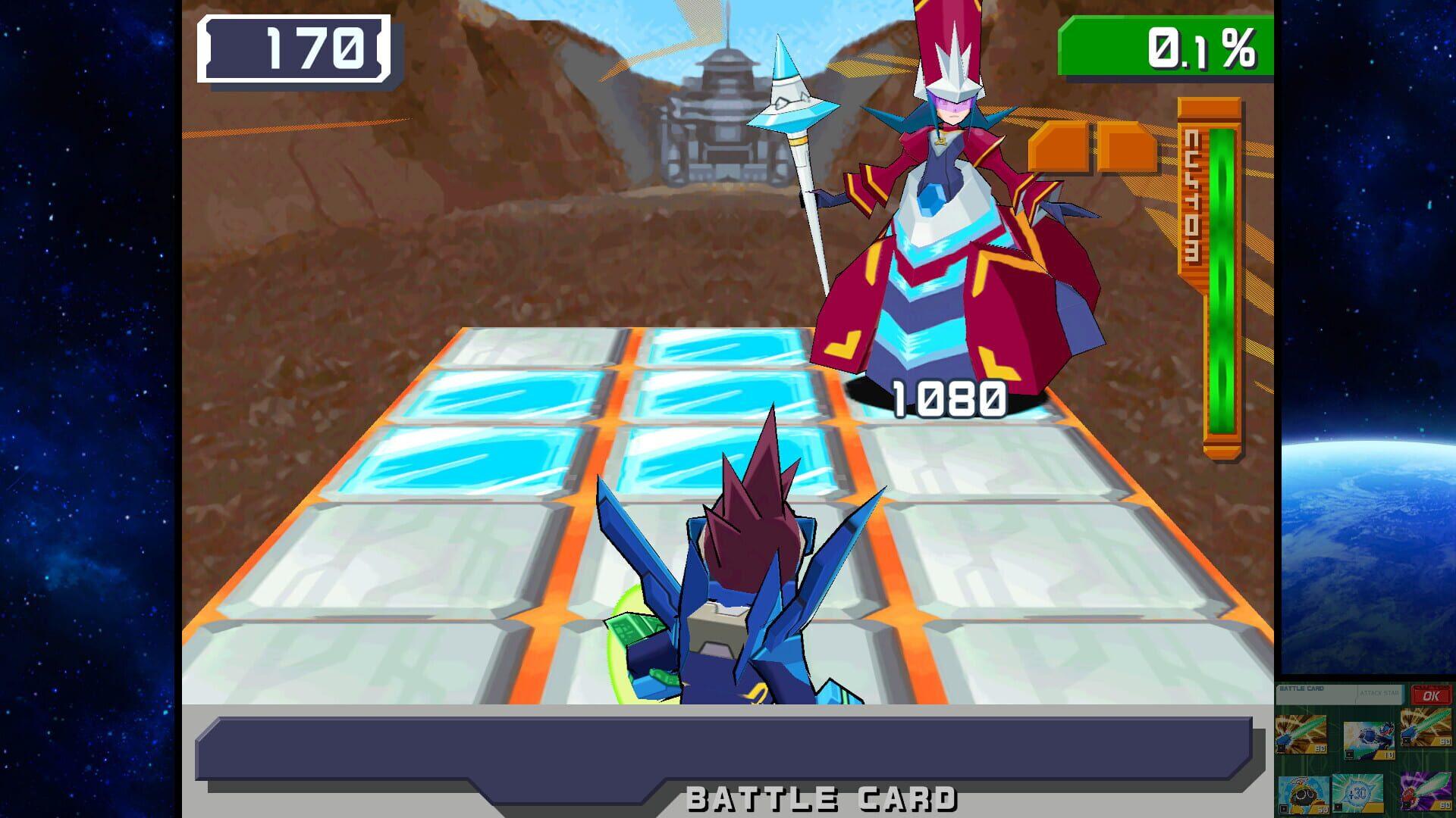 Mega Man Star Force Legacy Collection - świat gry, lokacja
