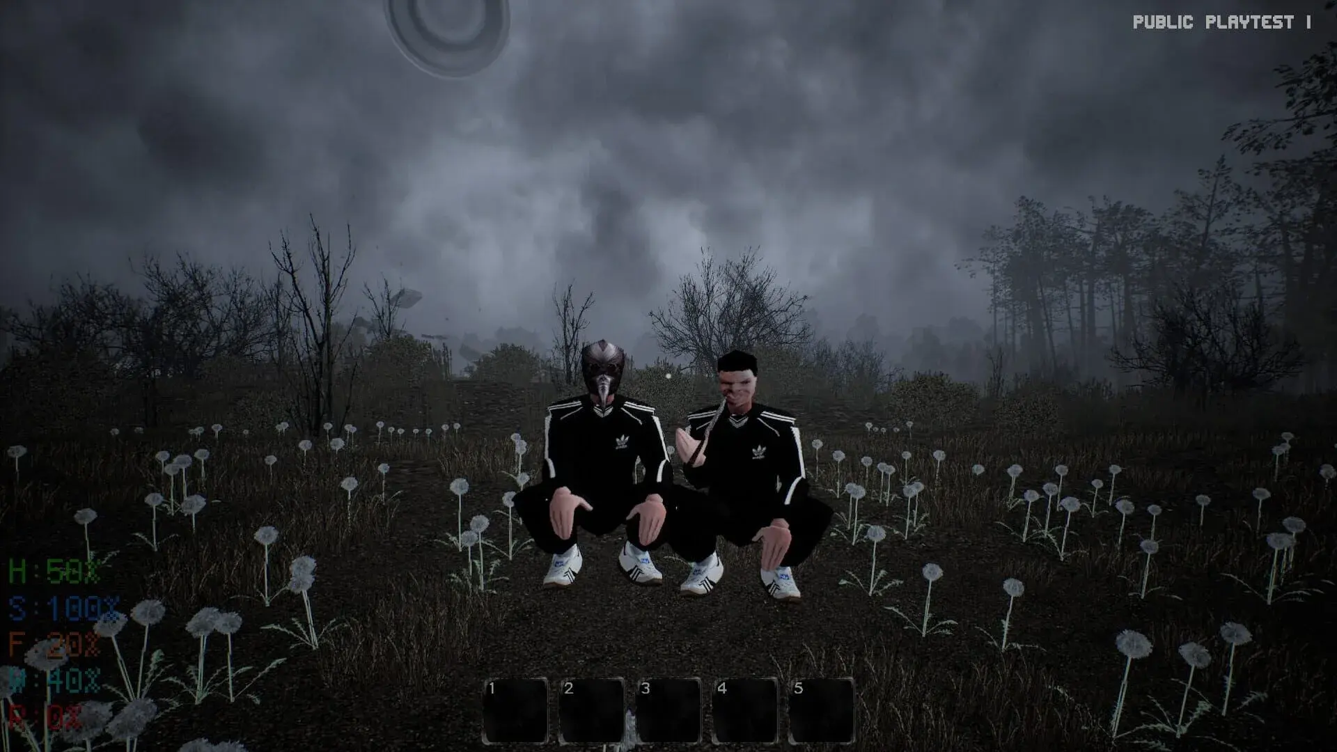 Misery - główny screenshot z gry