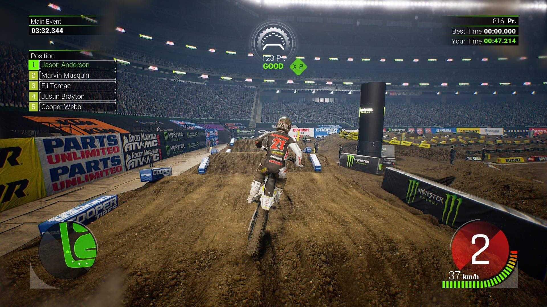 Monster Energy Supercross: The Official Videogame 2 - screenshot wysokiej jakości