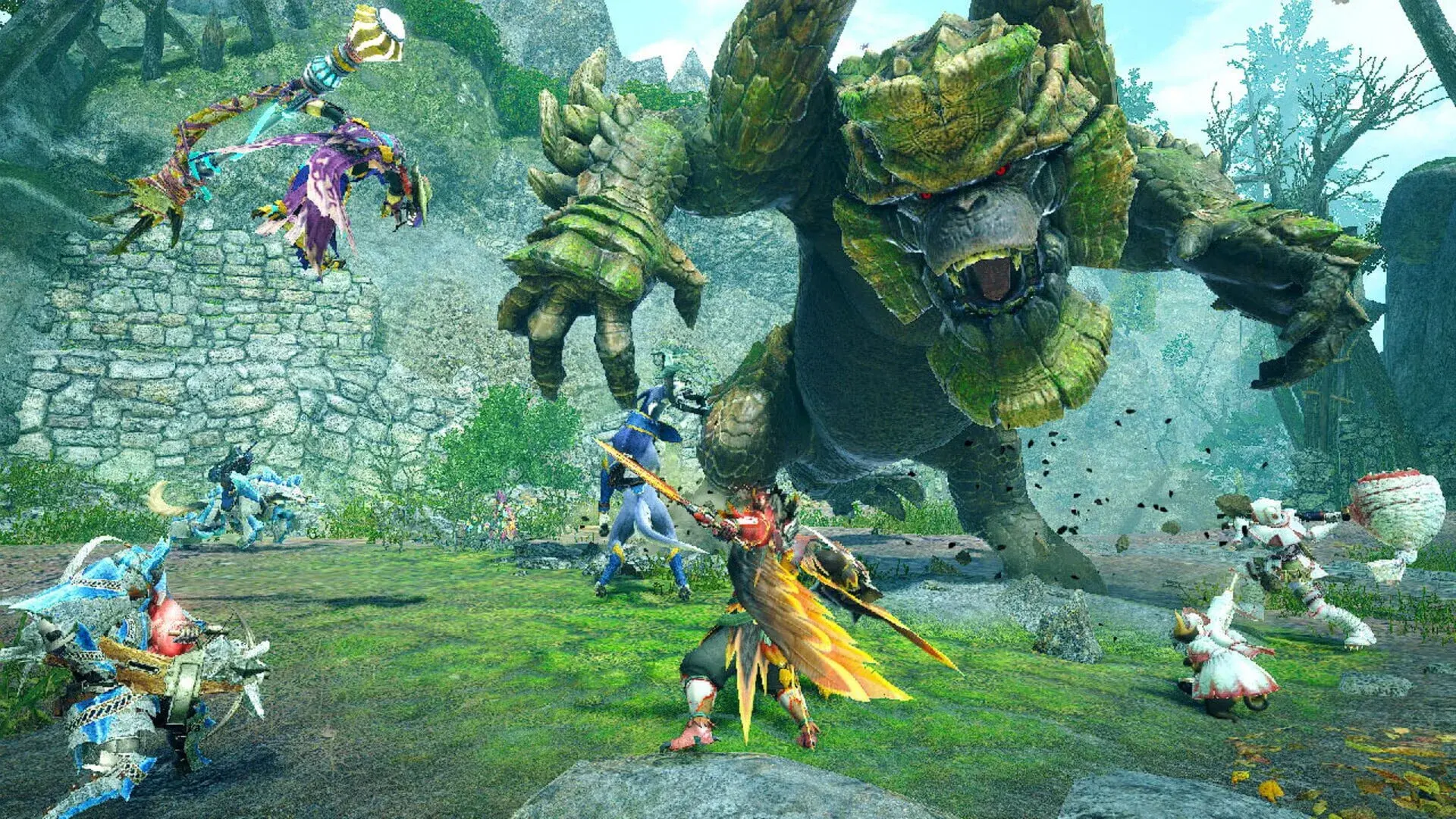 Monster Hunter Rise: Sunbreak: Deluxe Edition - akcja w grze
