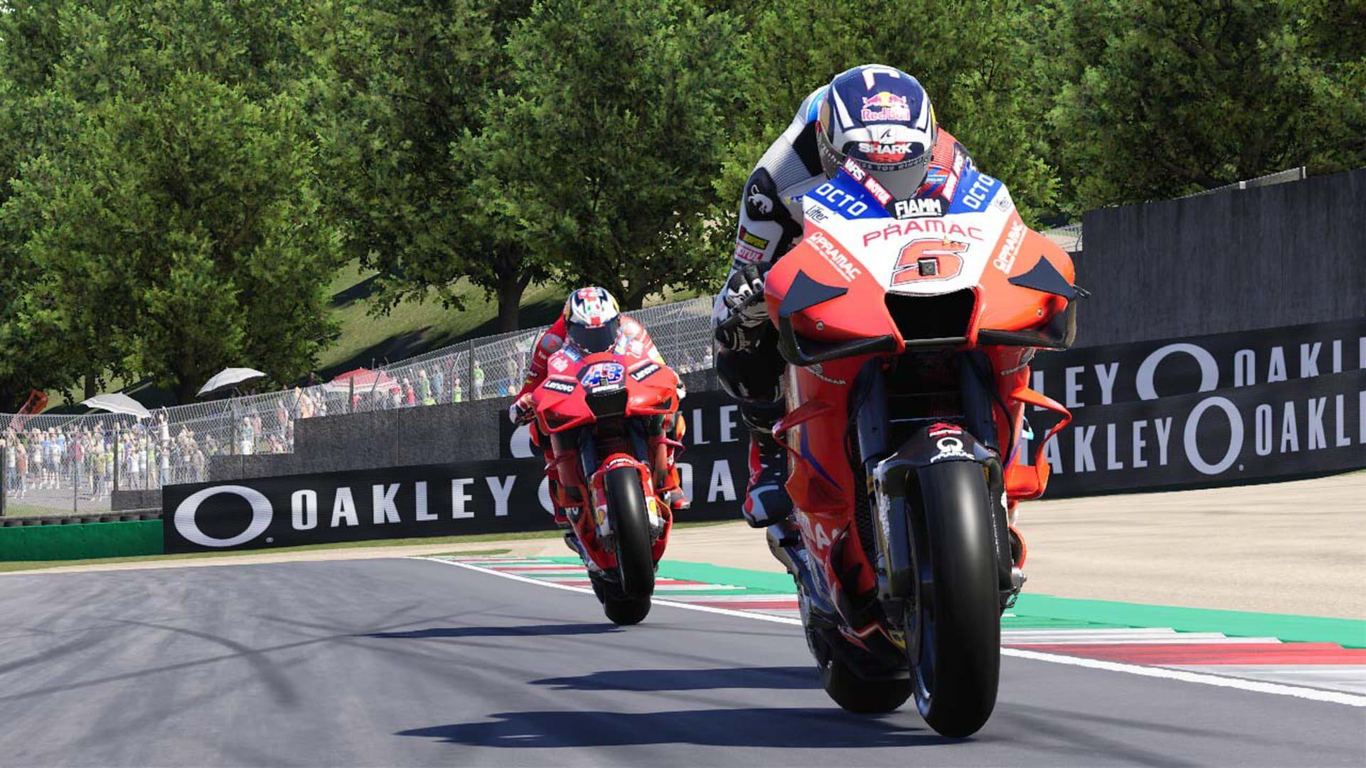 MotoGP 22 - akcja w grze