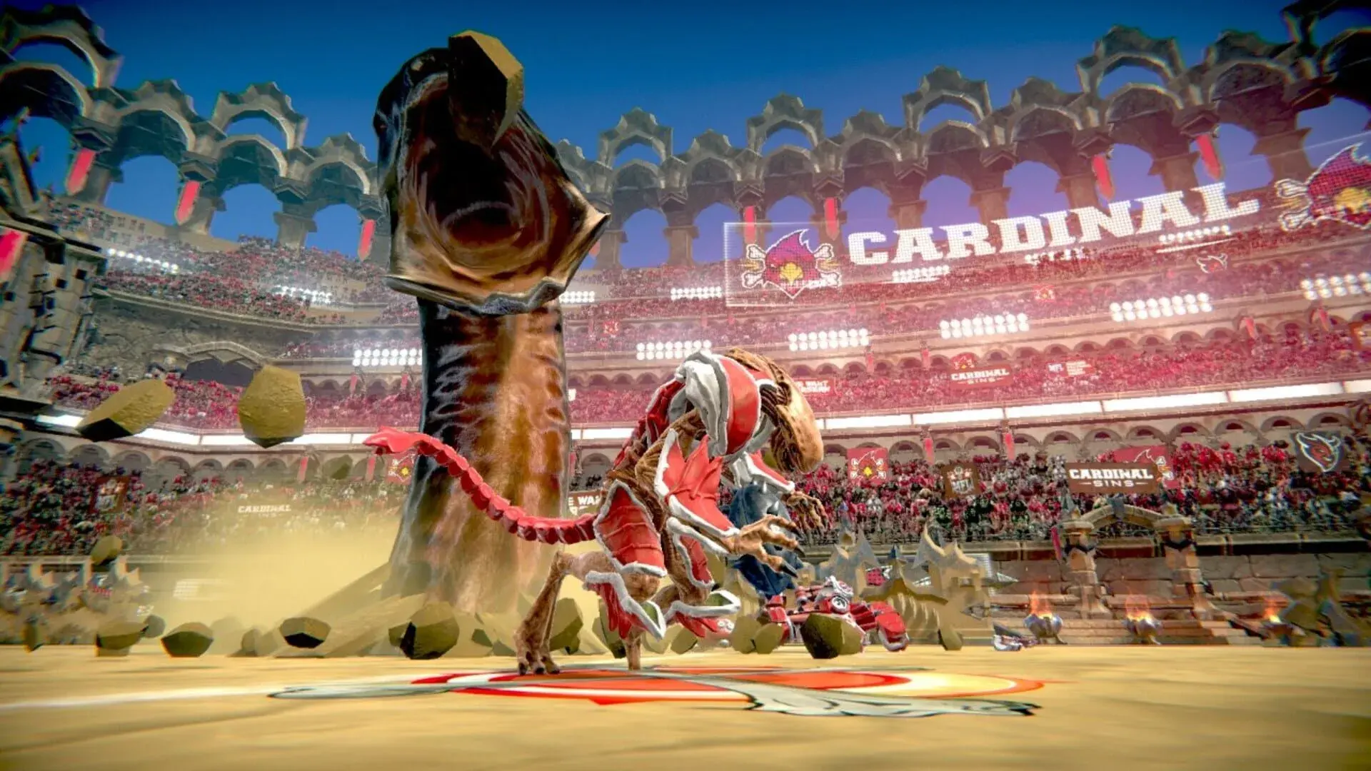 Mutant Football League: Dynasty Edition - świat gry, lokacja