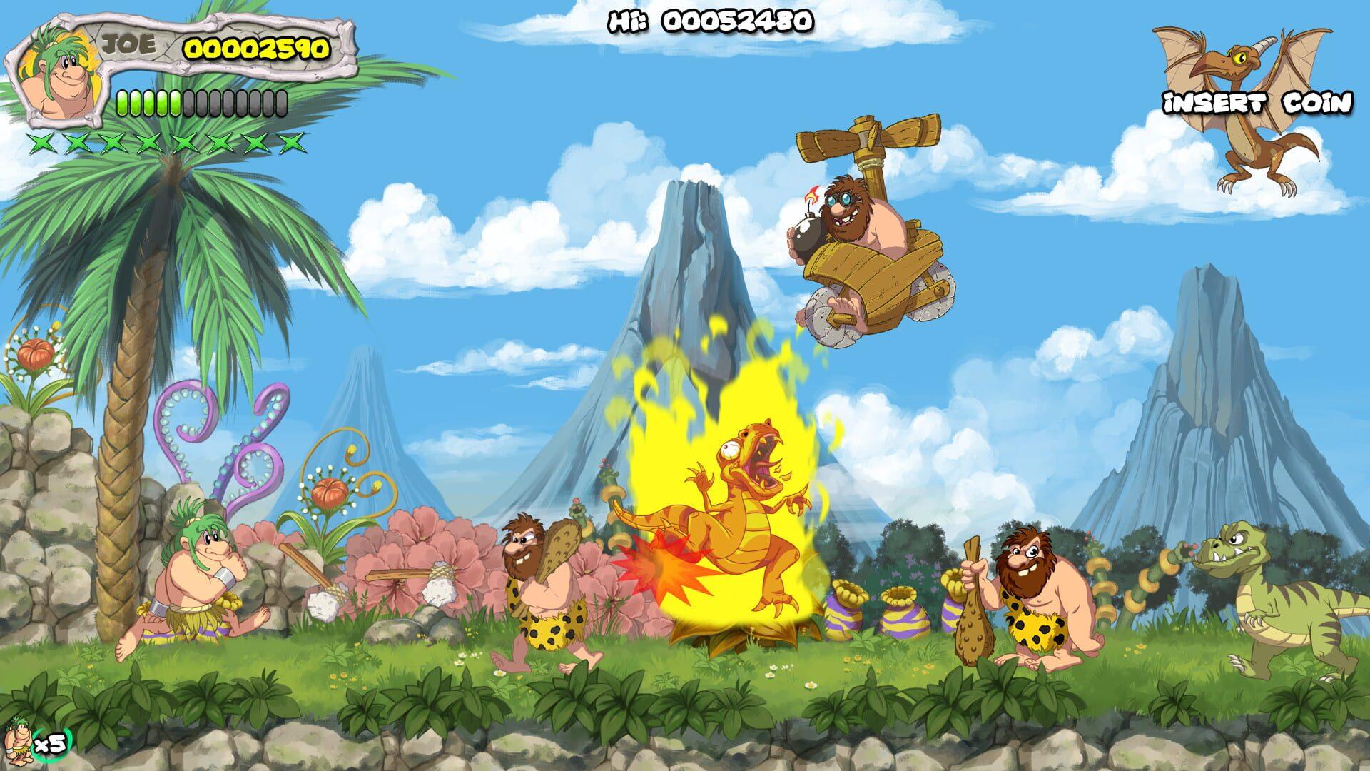 New Joe & Mac: Caveman Ninja - gameplay screenshot