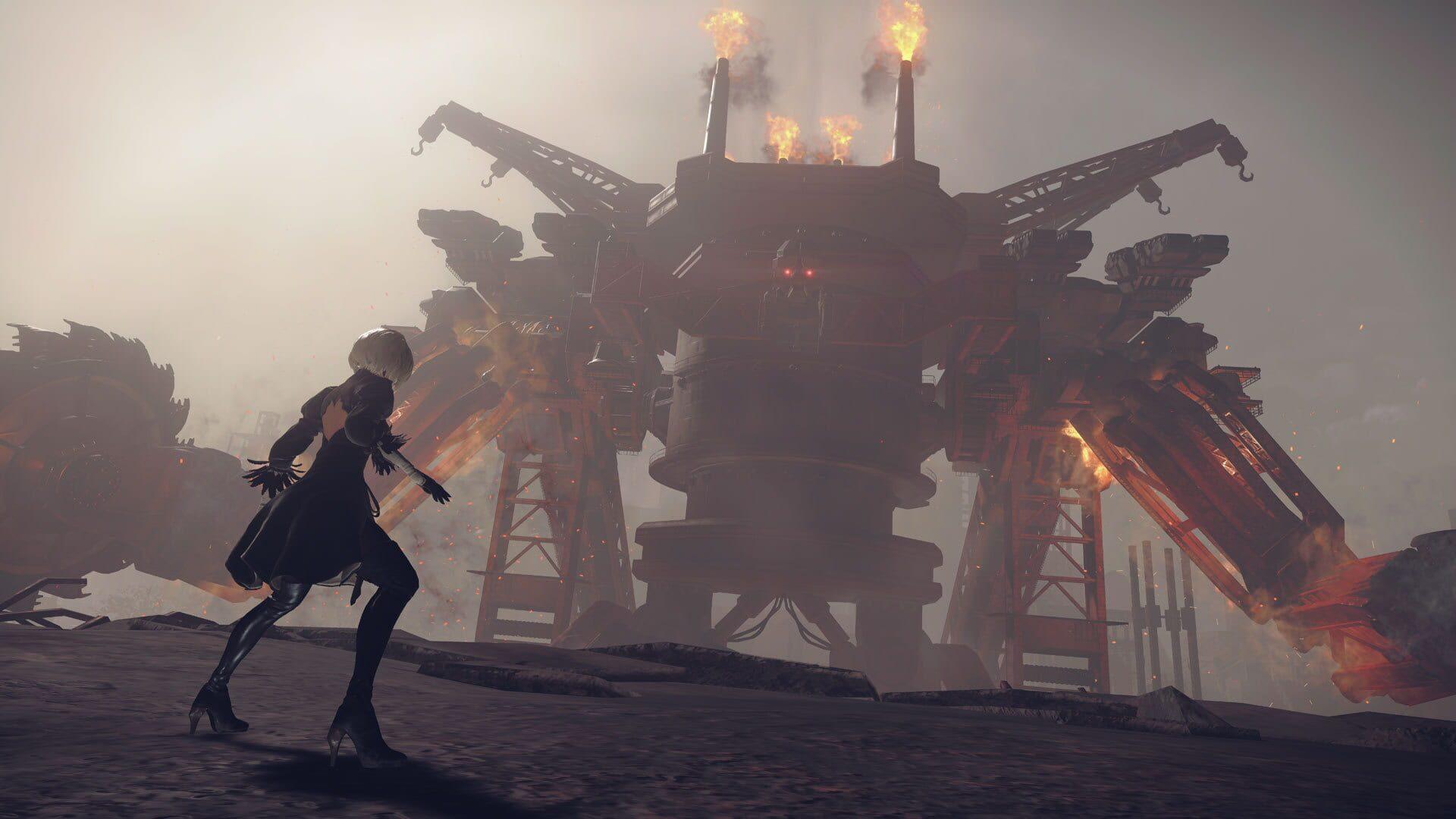 NieR: Automata - gameplay screenshot