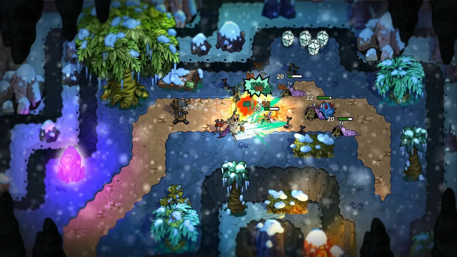 Nobody Saves the World: Frozen Hearth - gameplay screenshot