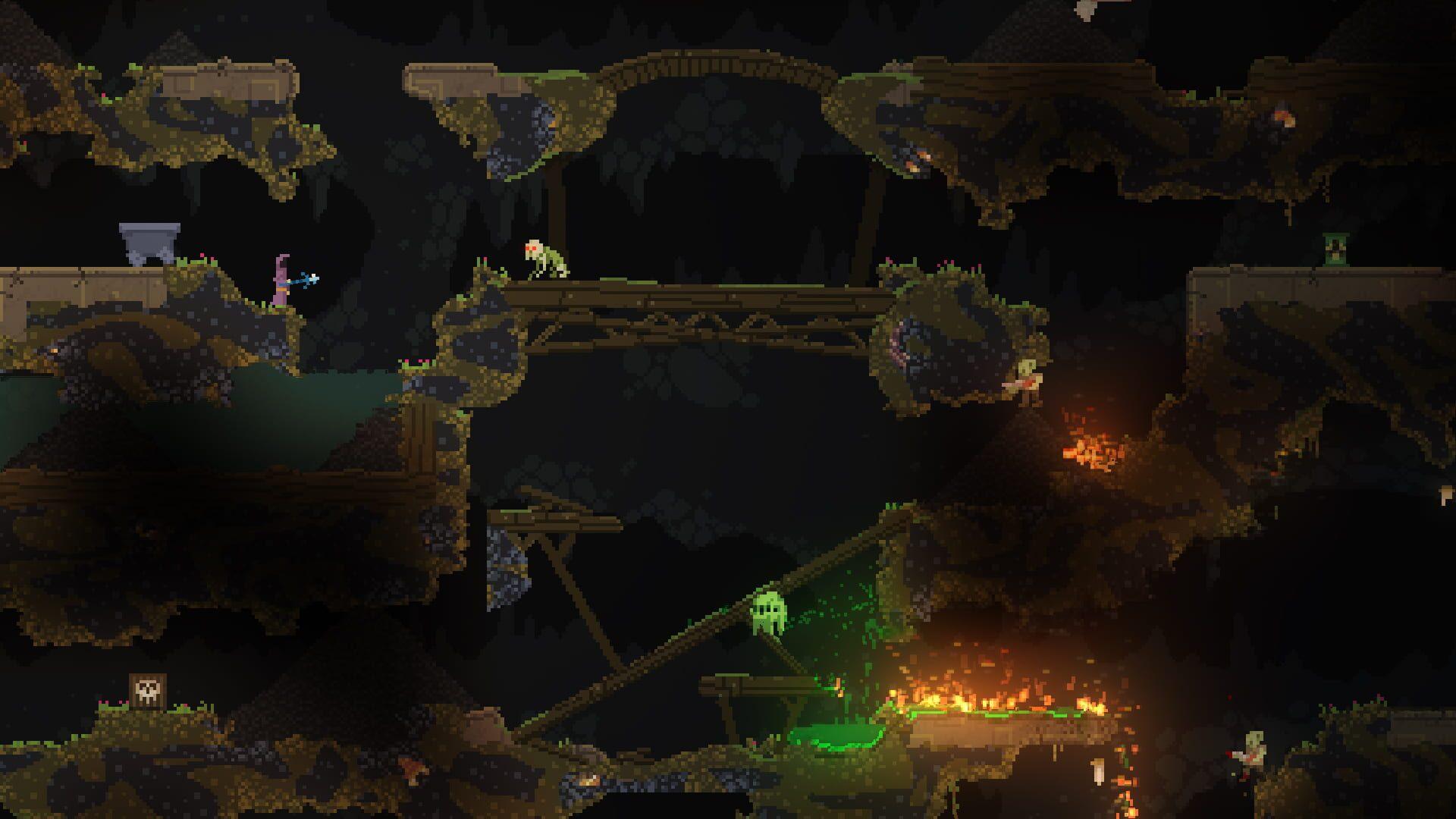 Noita - gameplay screenshot