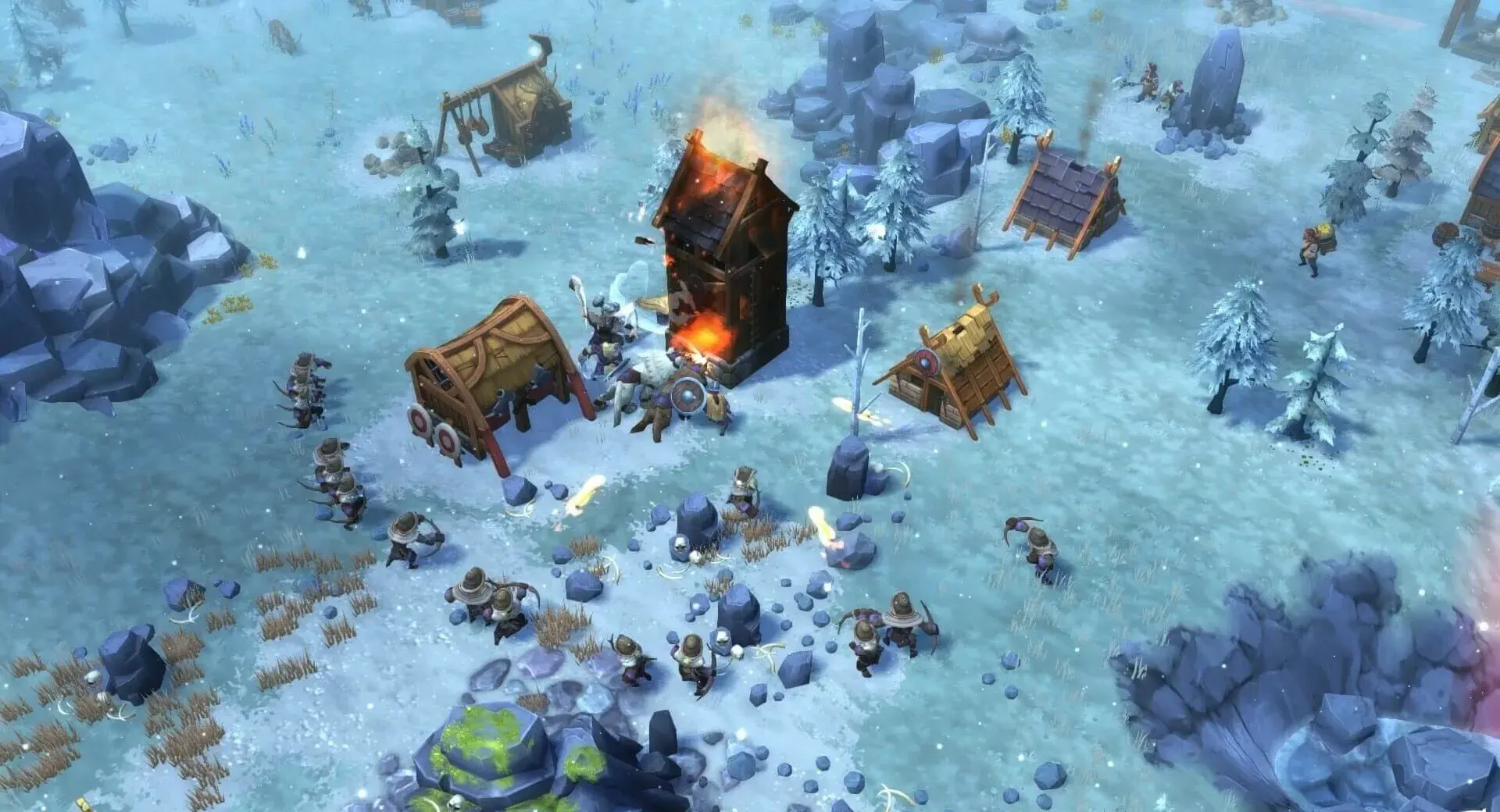 Northgard: Brundr & Kaelinn, Clan of the Lynx - akcja w grze