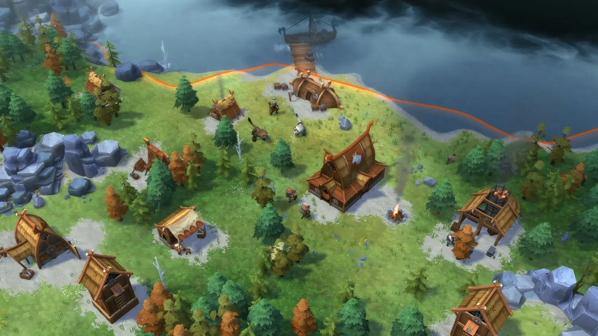 Northgard: Brundr & Kaelinn, Clan of the Lynx - obrazek z gry