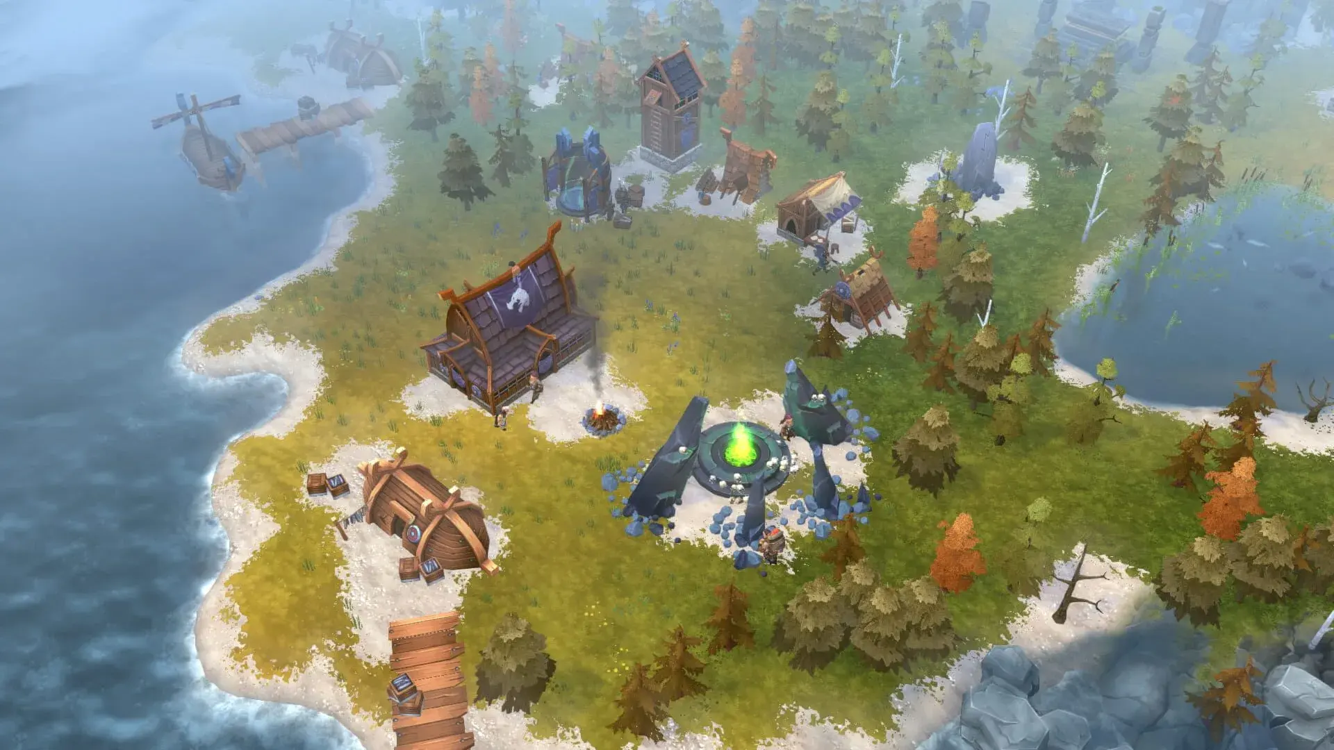 Northgard: Nidhogg, Clan of the Dragon - akcja w grze