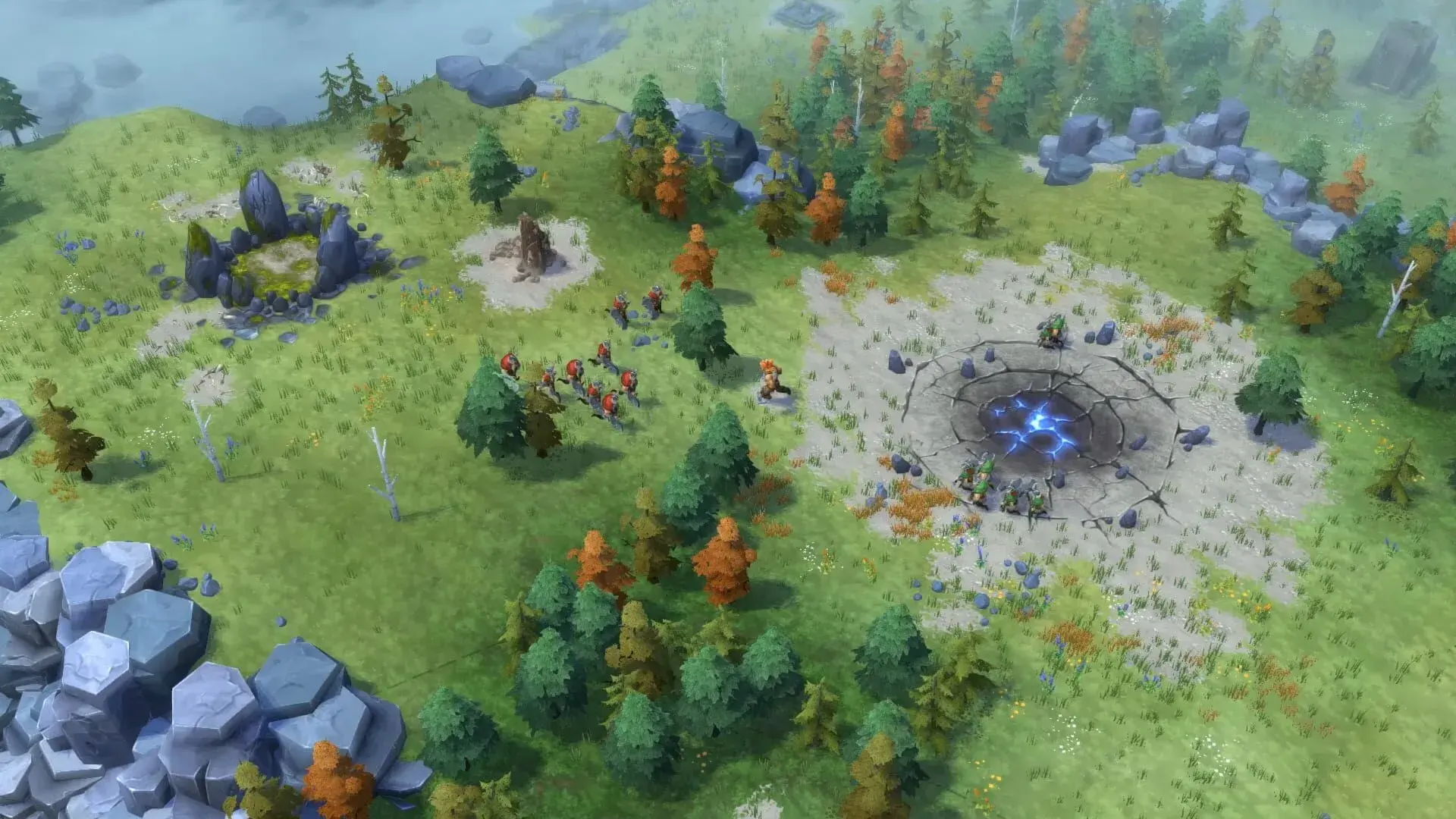 Northgard: Ratatoskr, Clan of the Squirrel - główny screenshot z gry