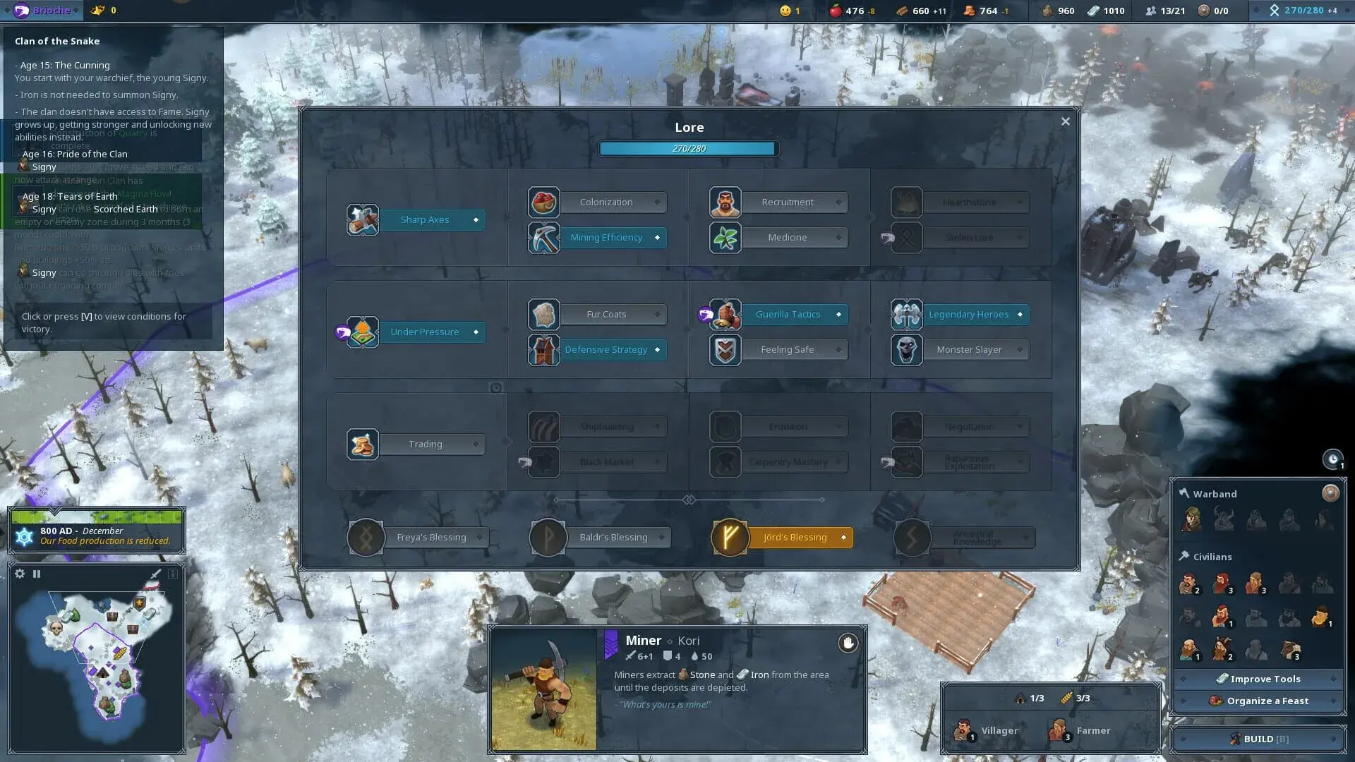Northgard: Sváfnir, Clan of the Snake - obrazek z gry