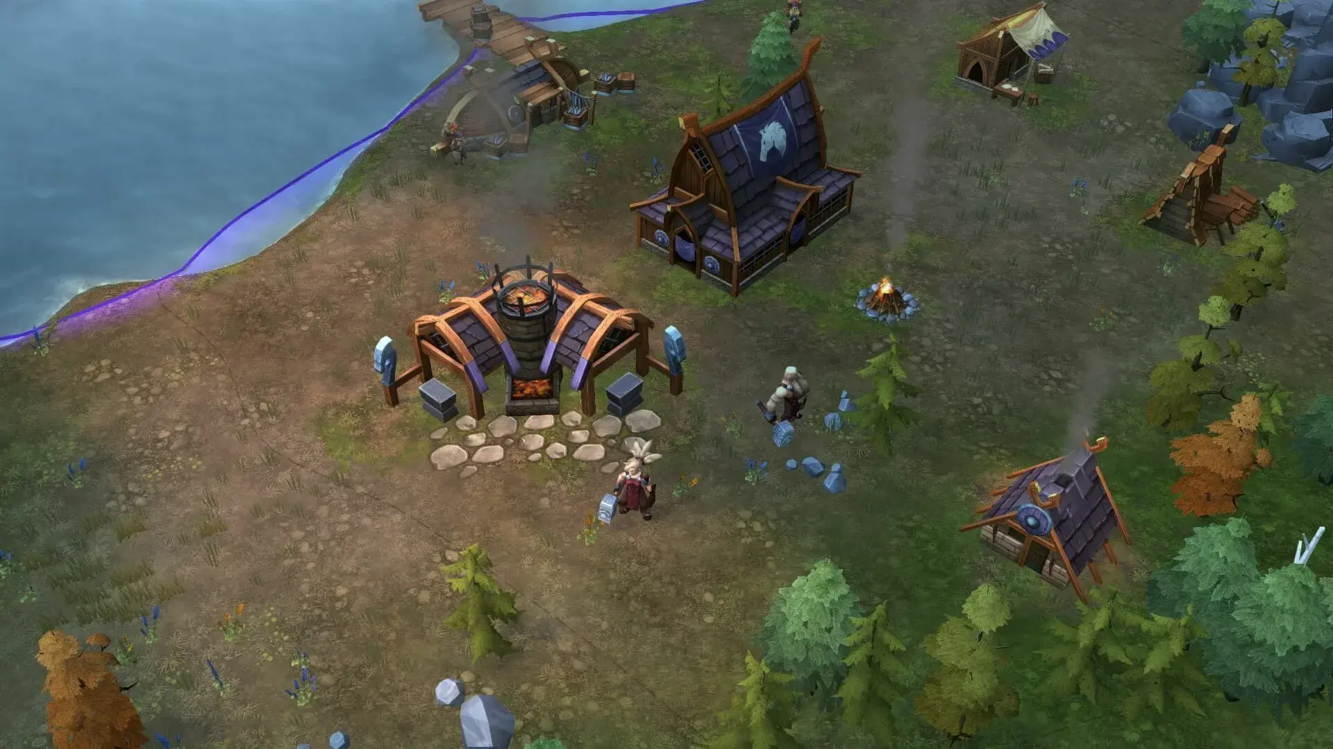 Northgard: Svardilfari, Clan of the Horse - gameplay screenshot