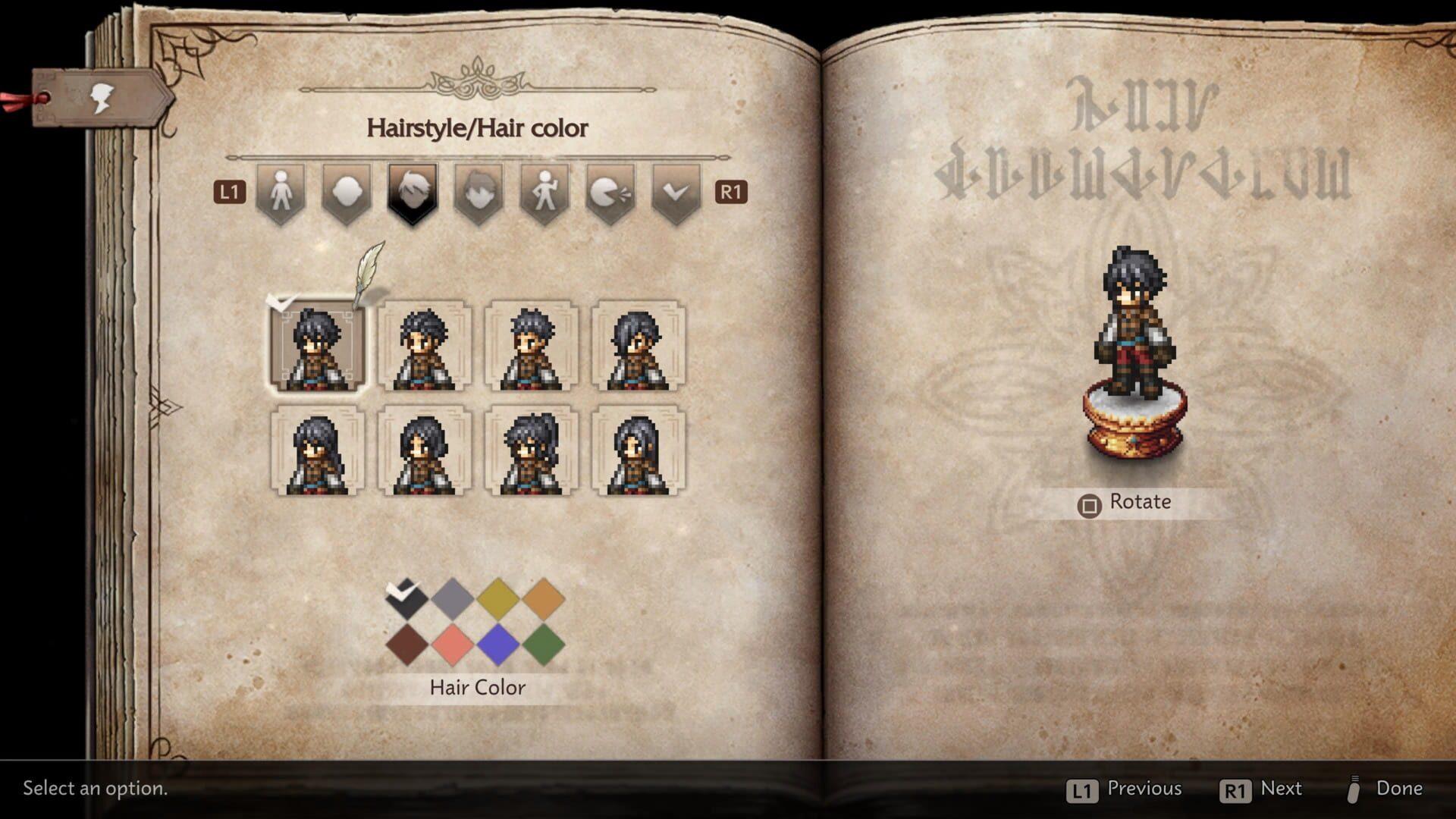 Octopath Traveler 0 - obrazek z gry