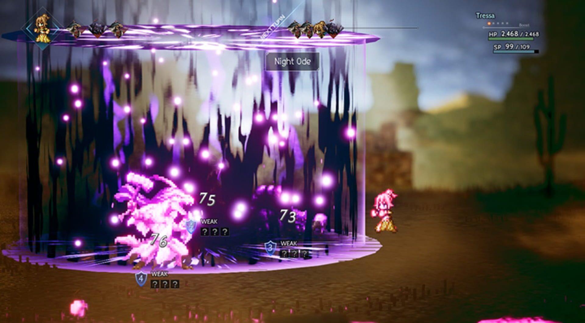 Octopath Traveler - obrazek z gry