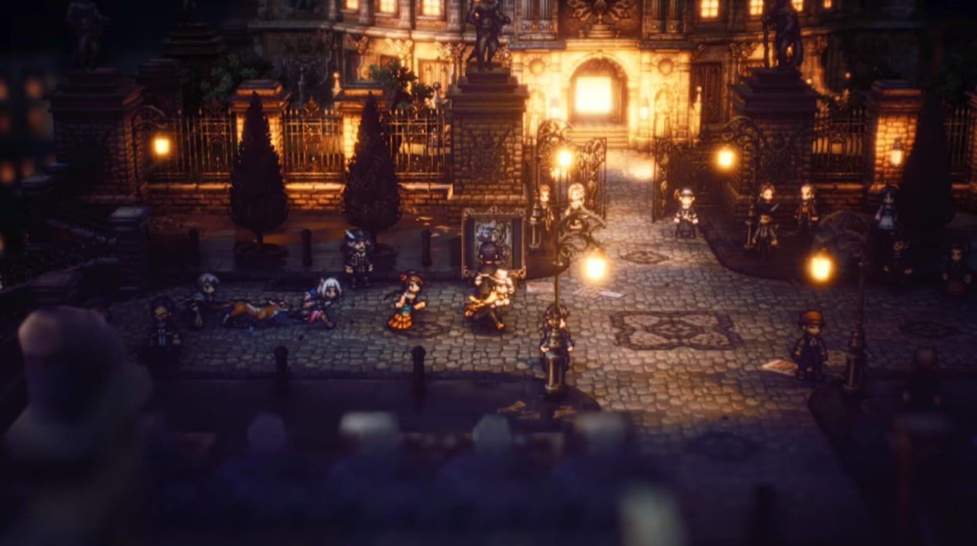 Octopath Traveler II - gameplay screenshot
