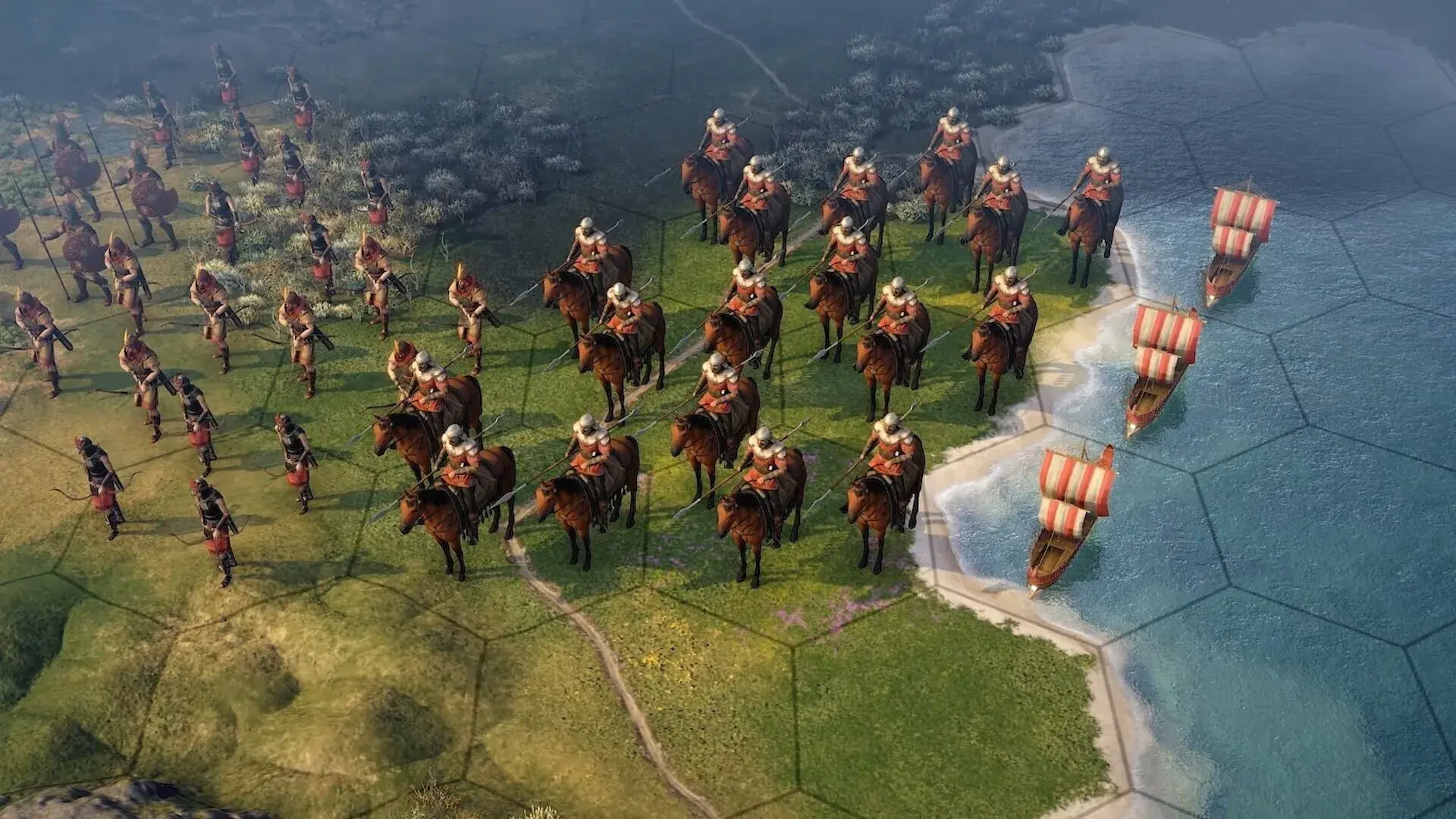 Old World: Heroes of the Aegean - główny screenshot z gry