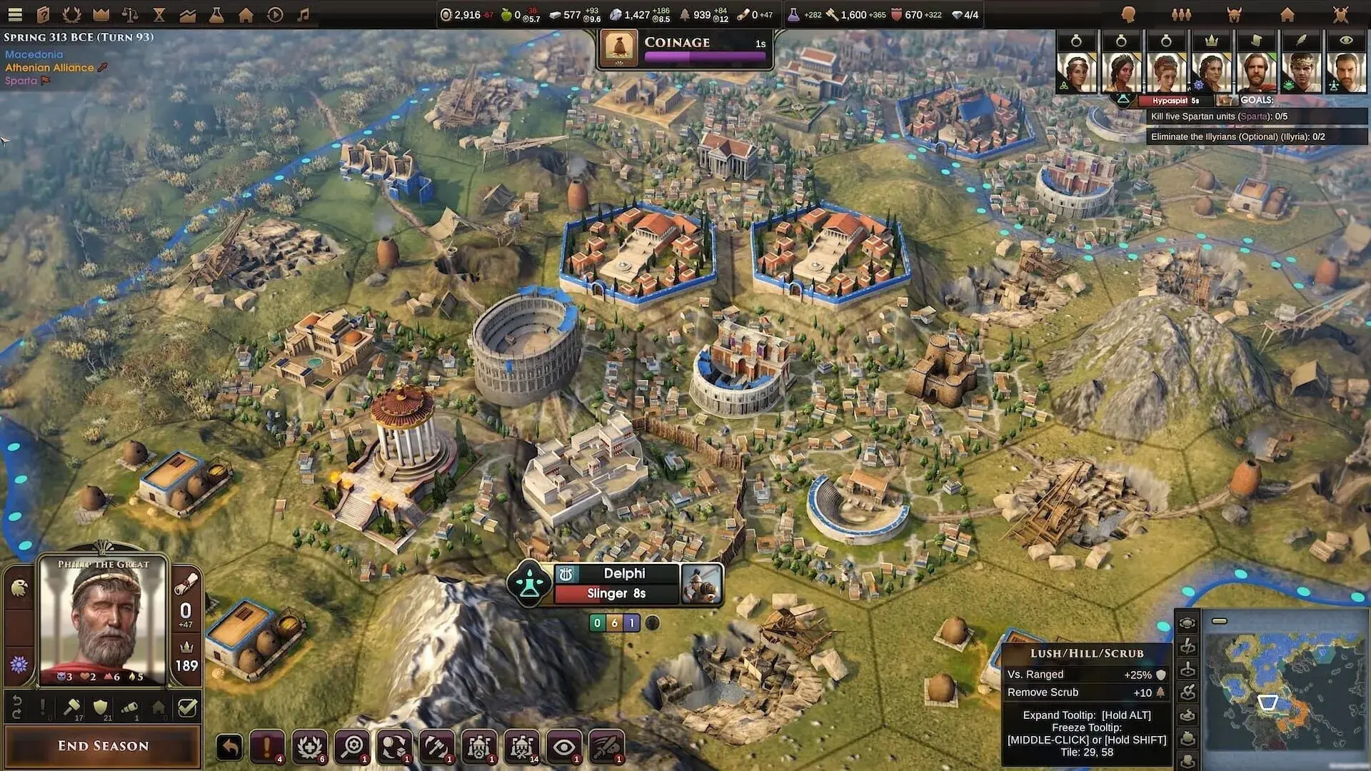 Old World: Heroes of the Aegean - gameplay screenshot