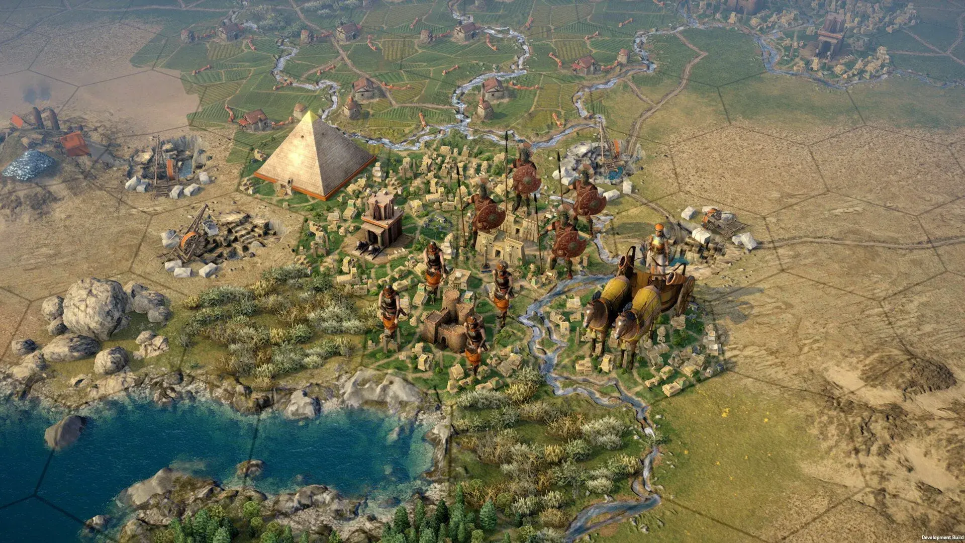 Old World: Pharaohs of the Nile - świat gry, lokacja