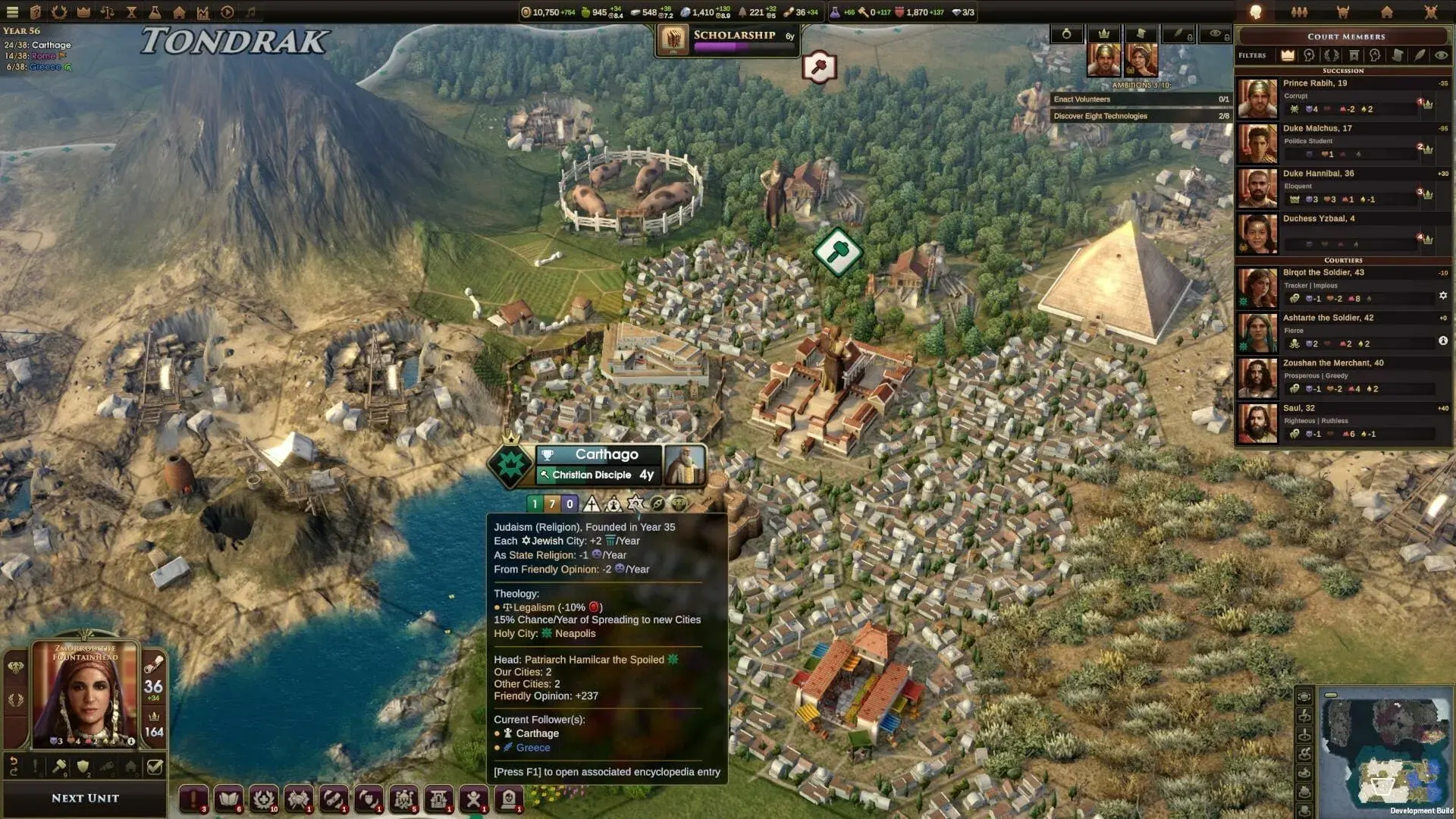 Old World: The Sacred and The Profane - gameplay screenshot