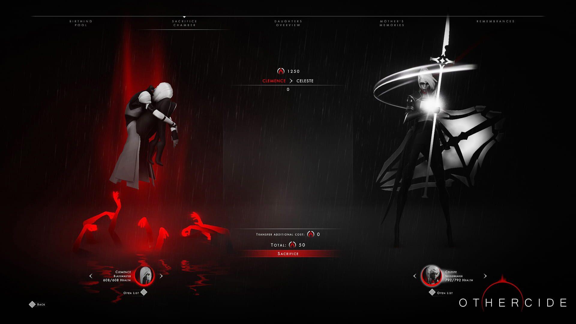 Othercide - gameplay screenshot