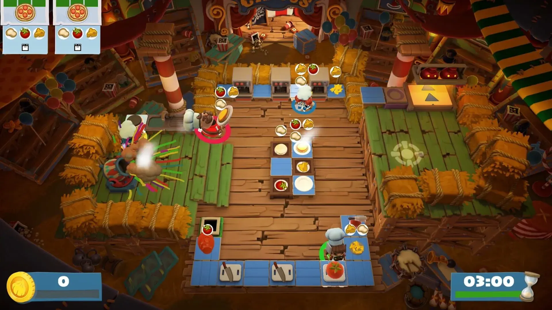 Overcooked! 2: Carnival of Chaos - obrazek z gry